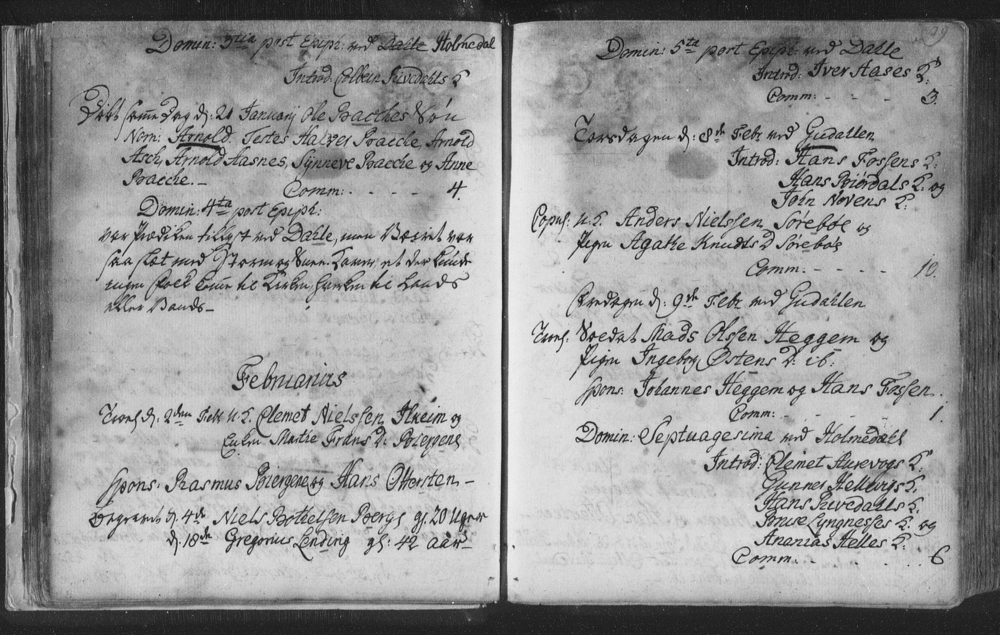 Fjaler sokneprestembete, SAB/A-79801/H/Haa/Haaa/L0002: Parish register (official) no. A 2, 1779-1798, p. 29