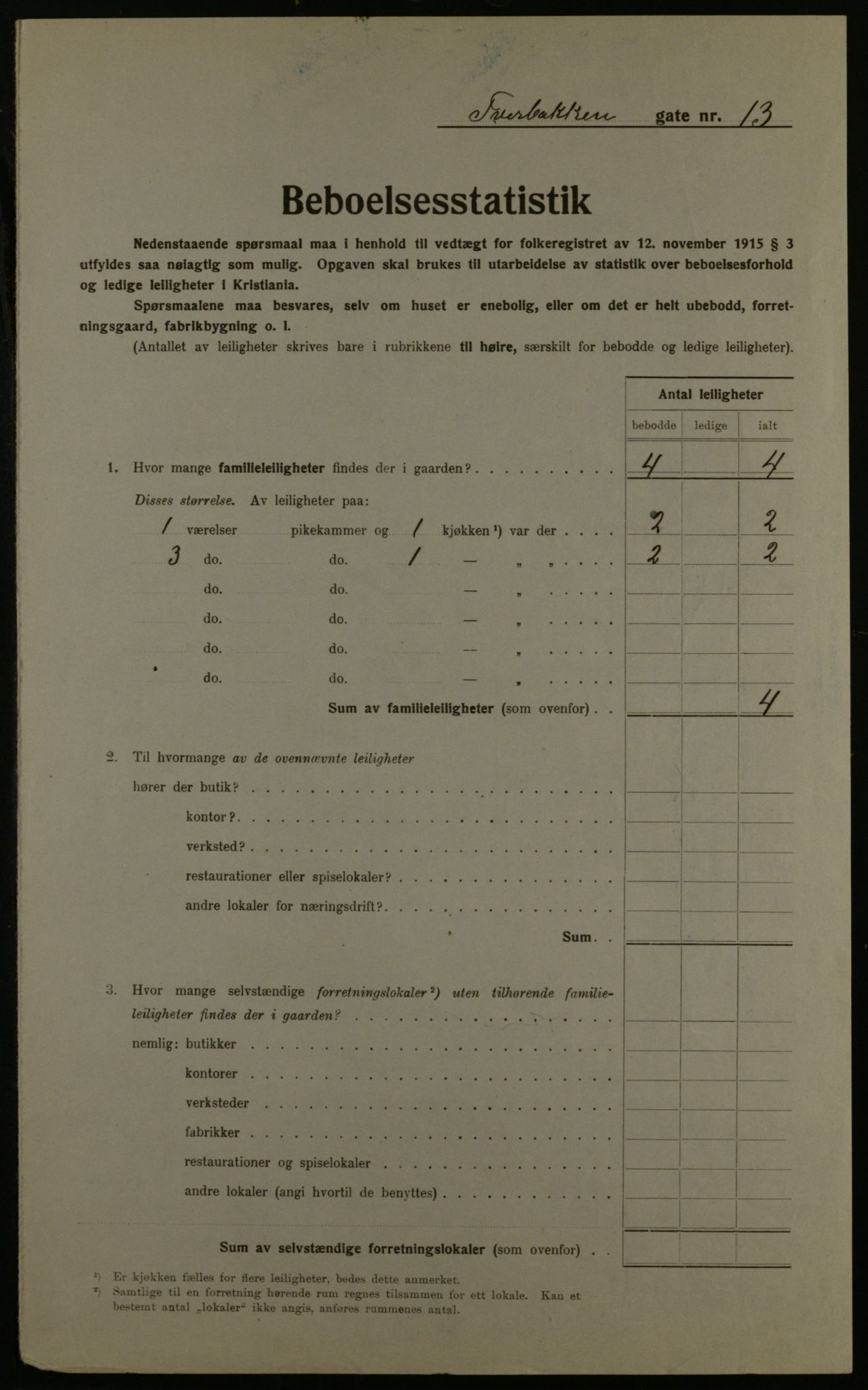OBA, Municipal Census 1923 for Kristiania, 1923, p. 129557