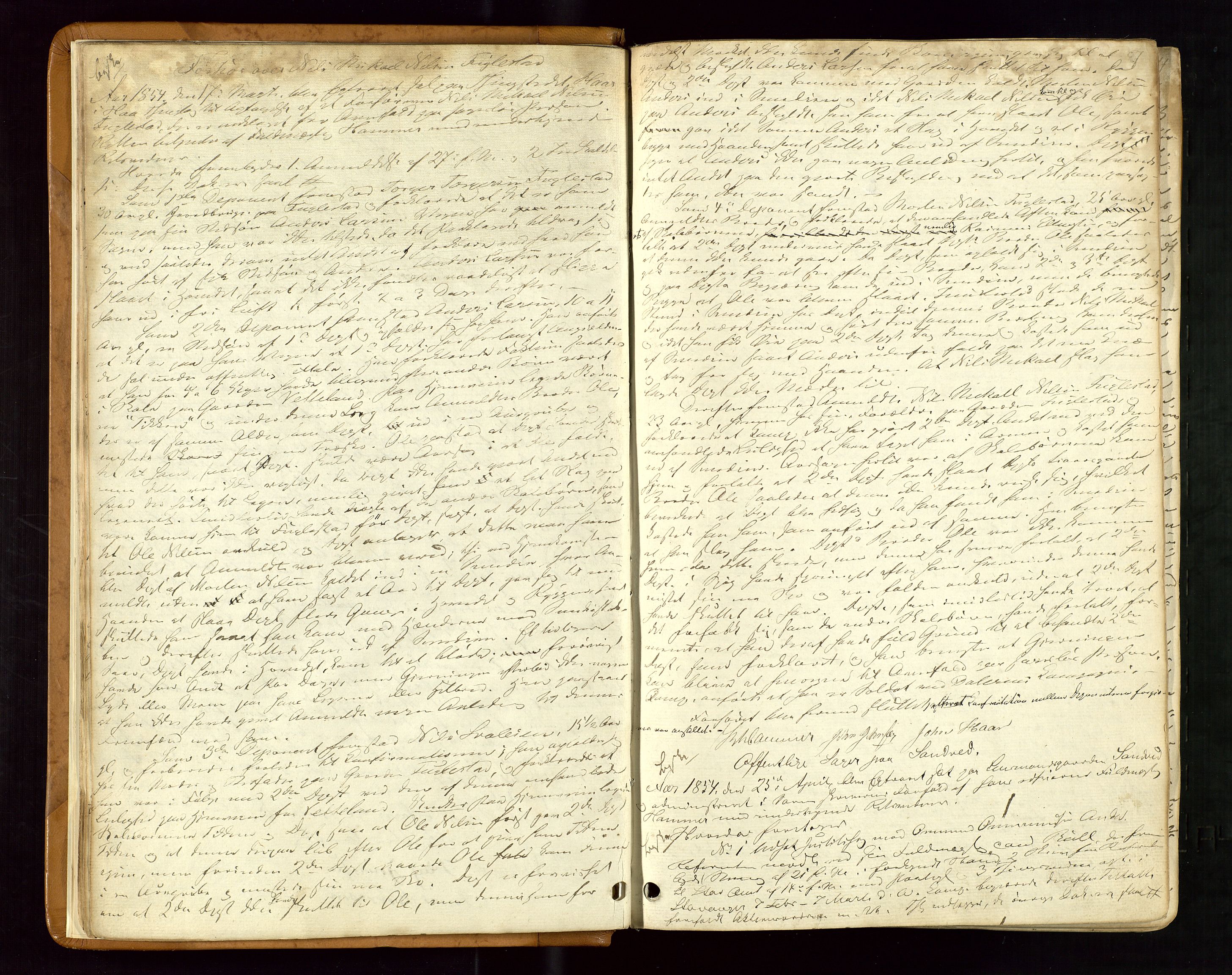 Jæren og Dalane sorenskriveri, AV/SAST-A-100306/3/30/30BBC/L0007: EKSTRARETTSPROTOKOLL - JÆREN, 1854-1862, p. 6b-7a