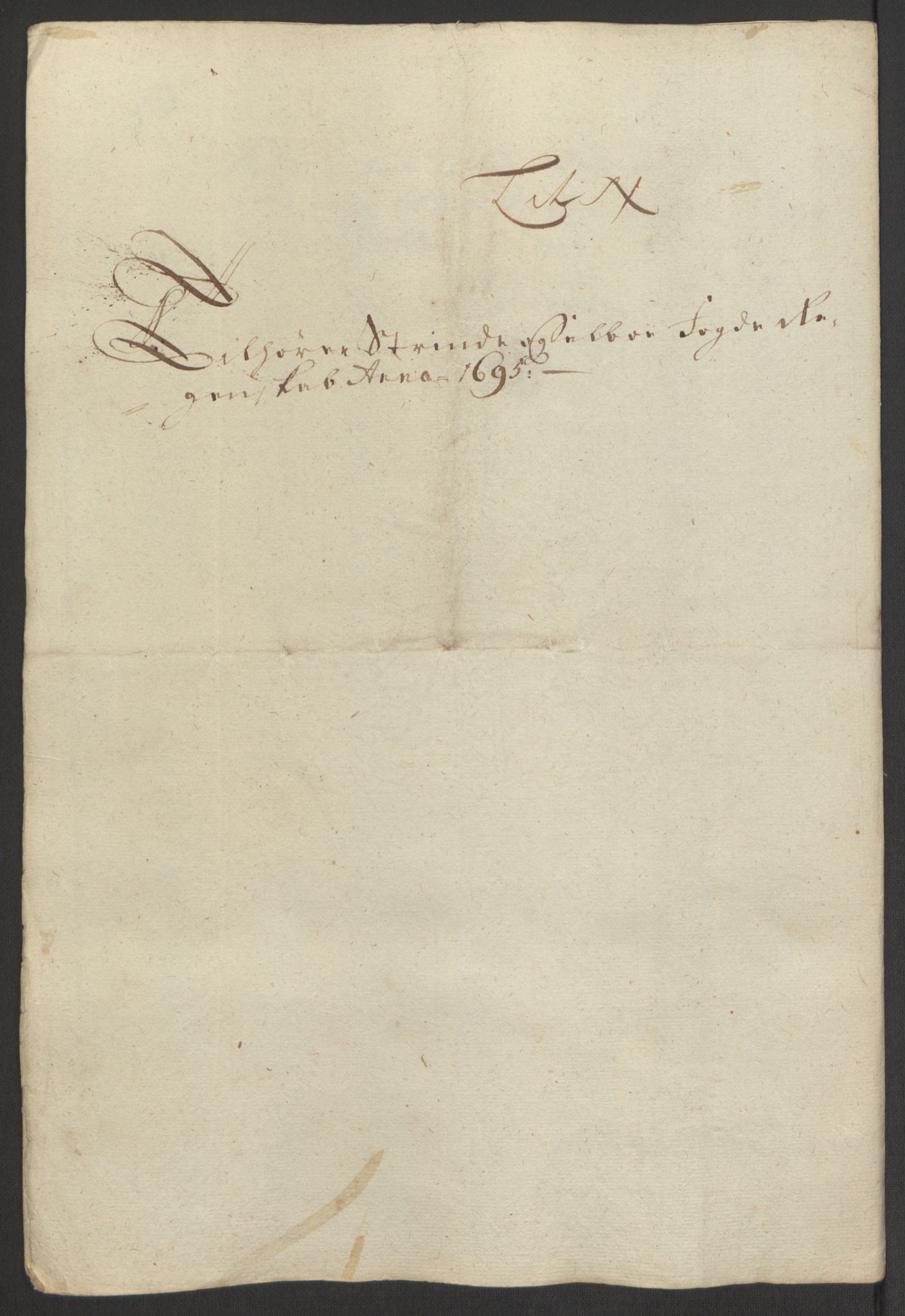 Rentekammeret inntil 1814, Reviderte regnskaper, Fogderegnskap, AV/RA-EA-4092/R61/L4105: Fogderegnskap Strinda og Selbu, 1695, p. 103