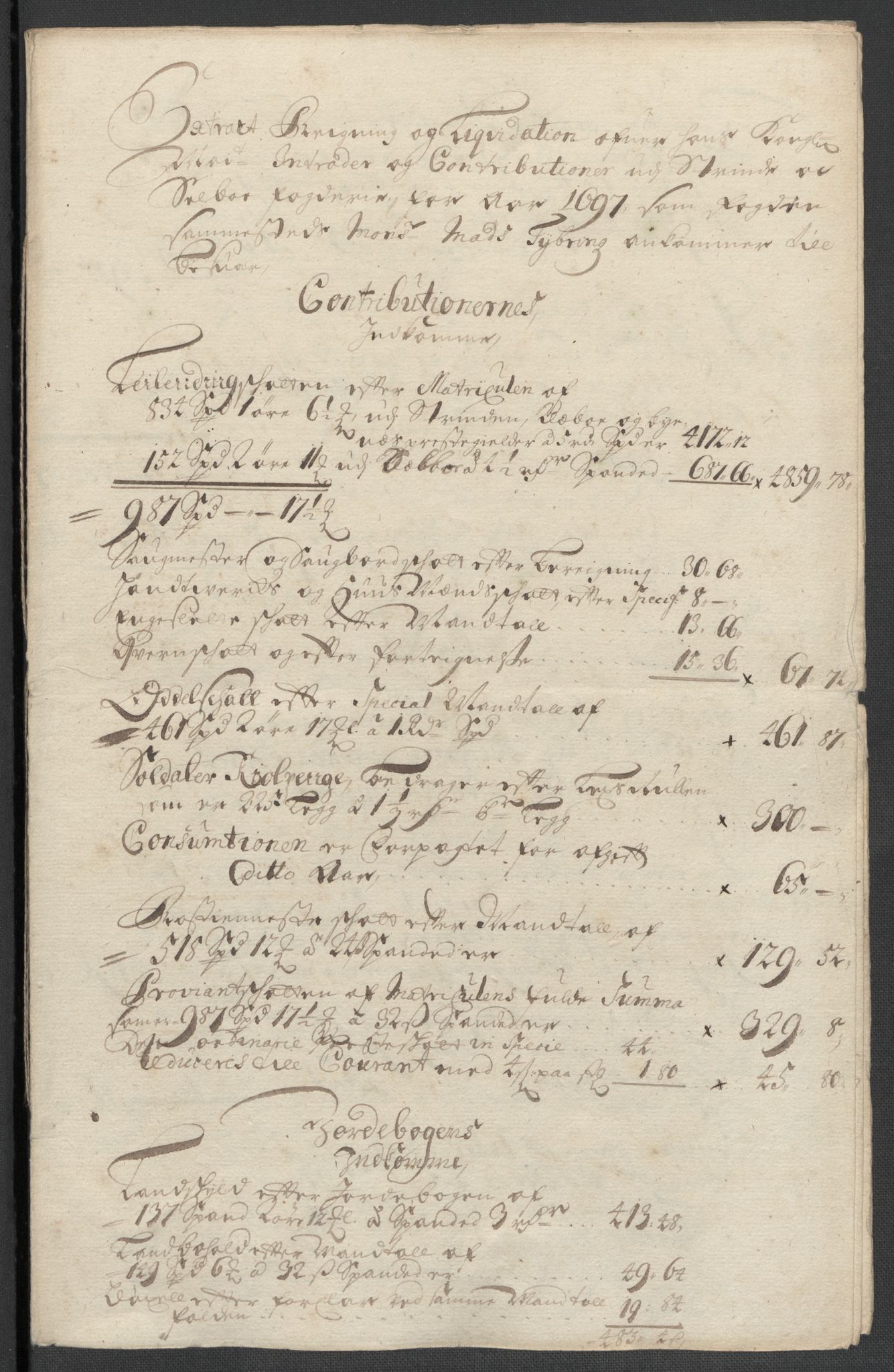 Rentekammeret inntil 1814, Reviderte regnskaper, Fogderegnskap, AV/RA-EA-4092/R61/L4106: Fogderegnskap Strinda og Selbu, 1696-1697, p. 196