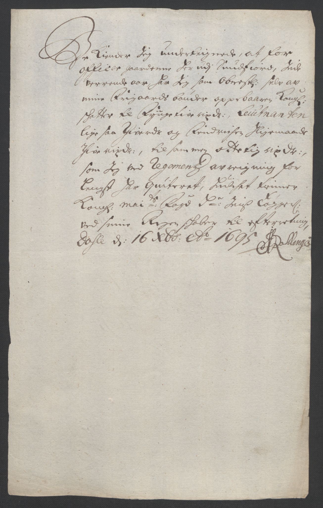 Rentekammeret inntil 1814, Reviderte regnskaper, Fogderegnskap, RA/EA-4092/R53/L3422: Fogderegnskap Sunn- og Nordfjord, 1695-1696, p. 167
