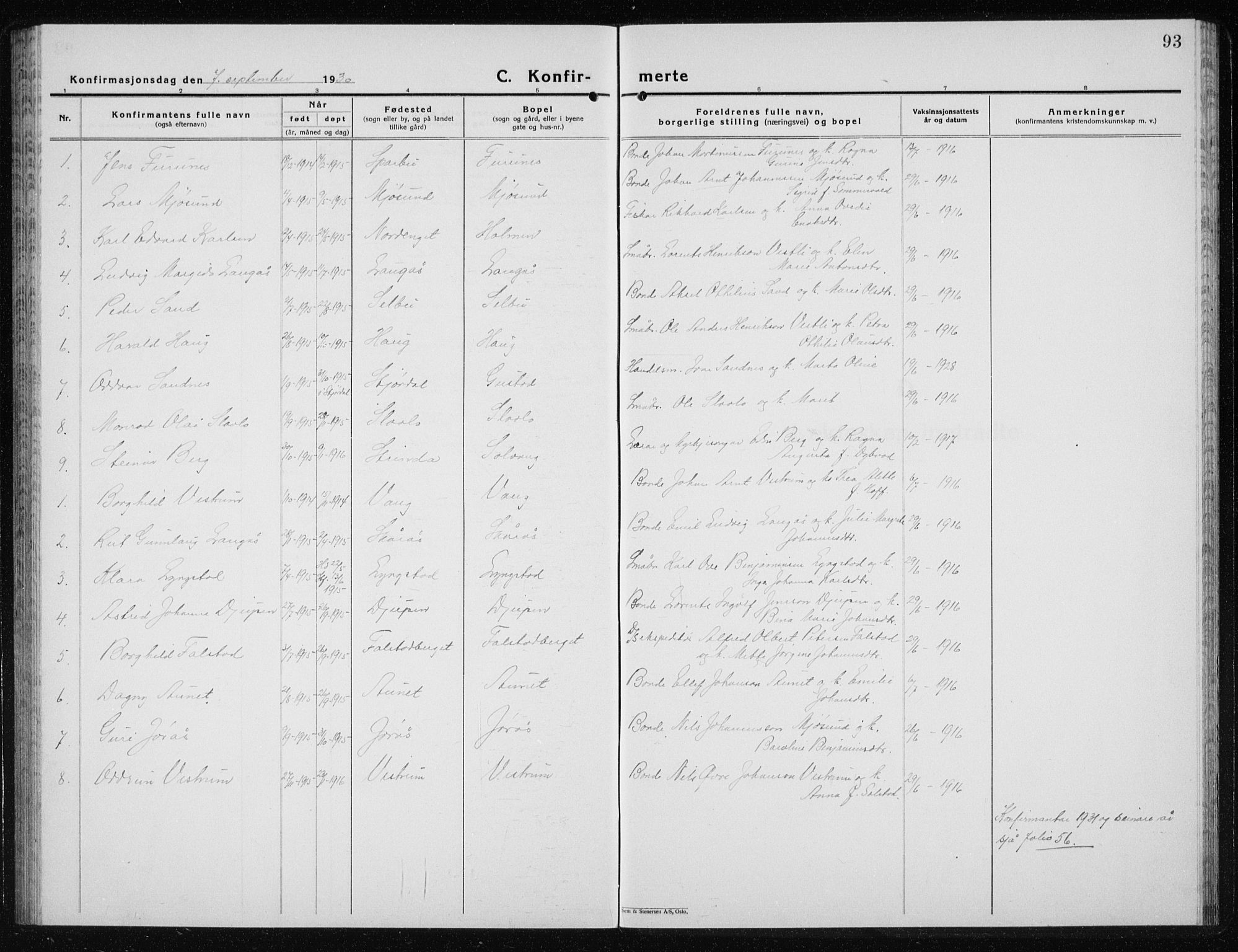 Ministerialprotokoller, klokkerbøker og fødselsregistre - Nord-Trøndelag, AV/SAT-A-1458/719/L0180: Parish register (copy) no. 719C01, 1878-1940, p. 93