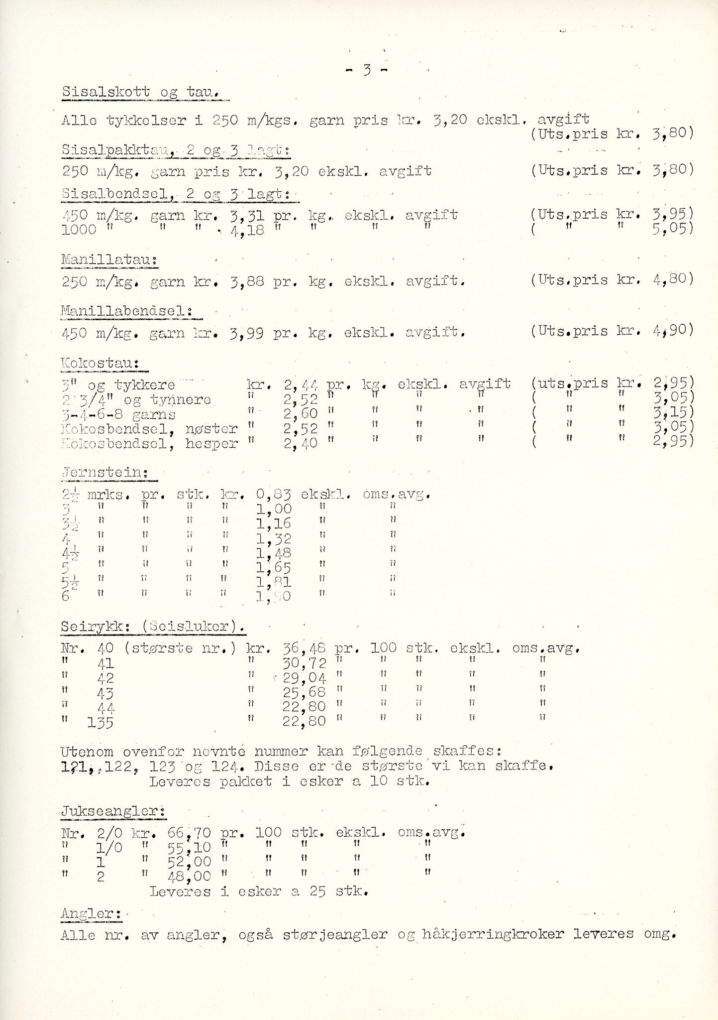 Vardø Fiskersamvirkelag, VAMU/A-0037/D/Da/L0003: Korrespondanse Fi-Kj, 1947-1950