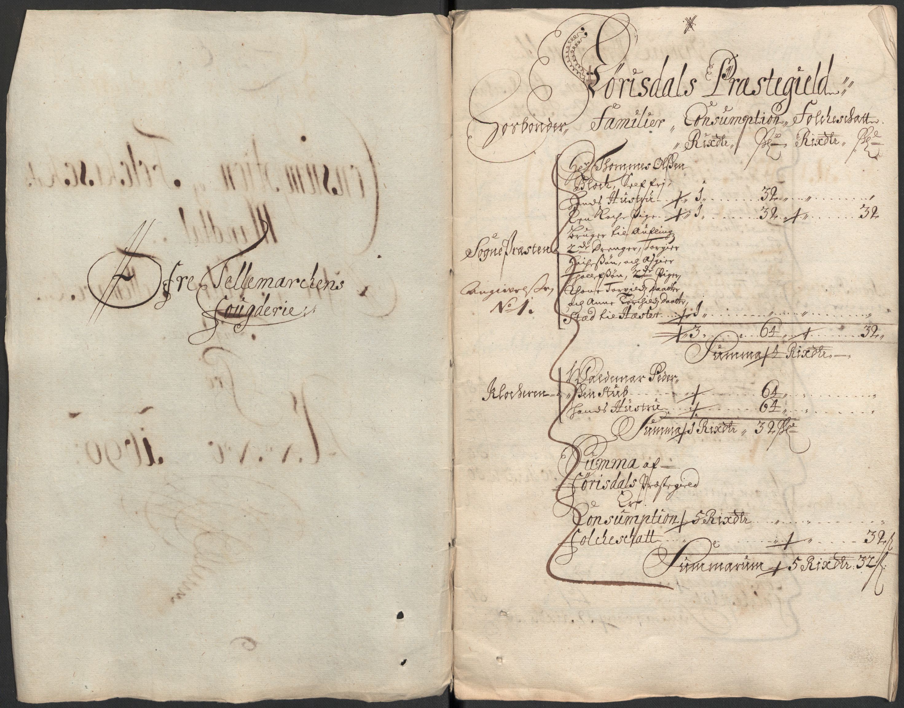 Rentekammeret inntil 1814, Reviderte regnskaper, Fogderegnskap, RA/EA-4092/R35/L2089: Fogderegnskap Øvre og Nedre Telemark, 1690-1692, p. 75