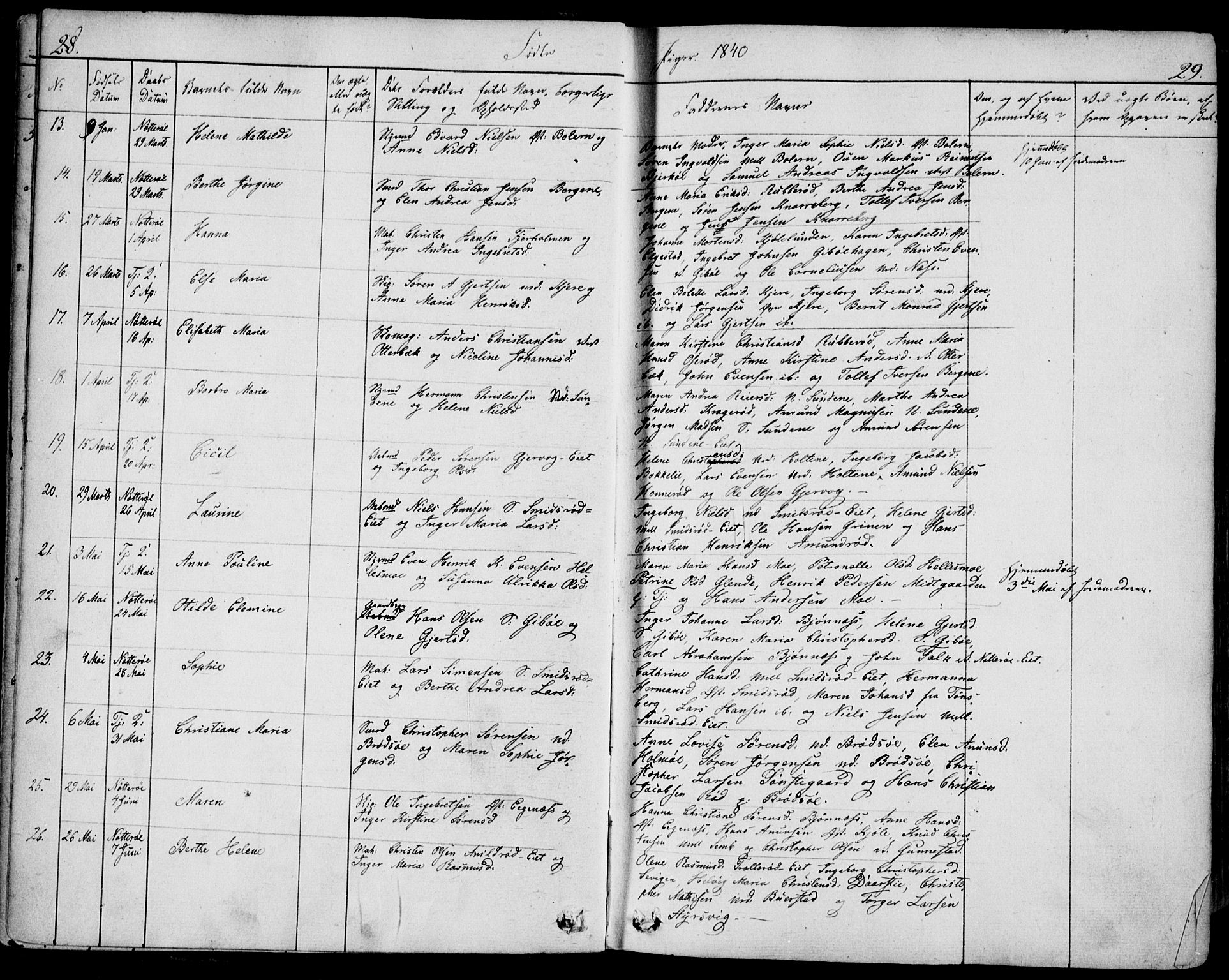 Nøtterøy kirkebøker, AV/SAKO-A-354/F/Fa/L0005: Parish register (official) no. I 5, 1839-1852, p. 28-29