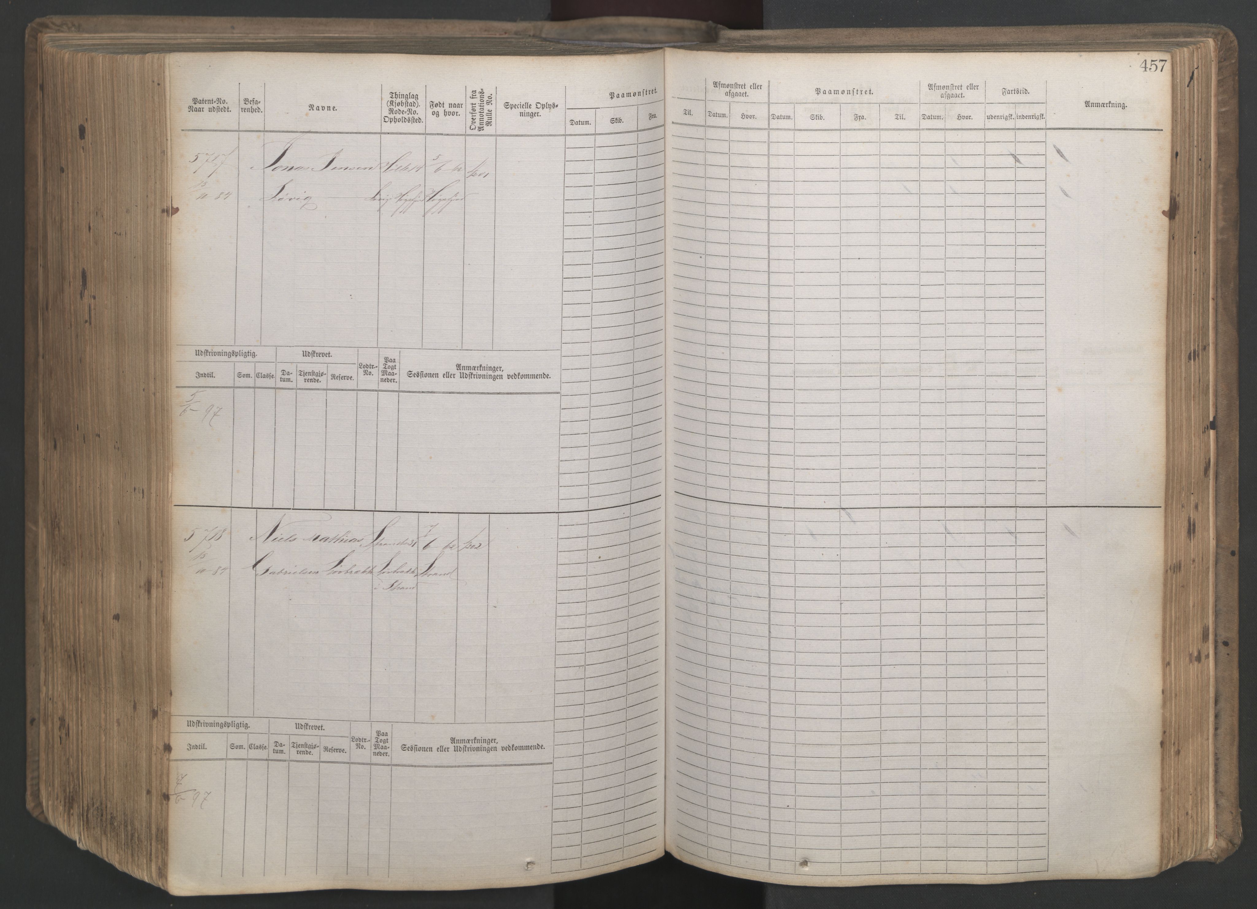 Stavanger sjømannskontor, AV/SAST-A-102006/F/Fb/Fbb/L0020: Sjøfartshovedrulle patnentnr. 4803-6004 (dublett), 1879, p. 462