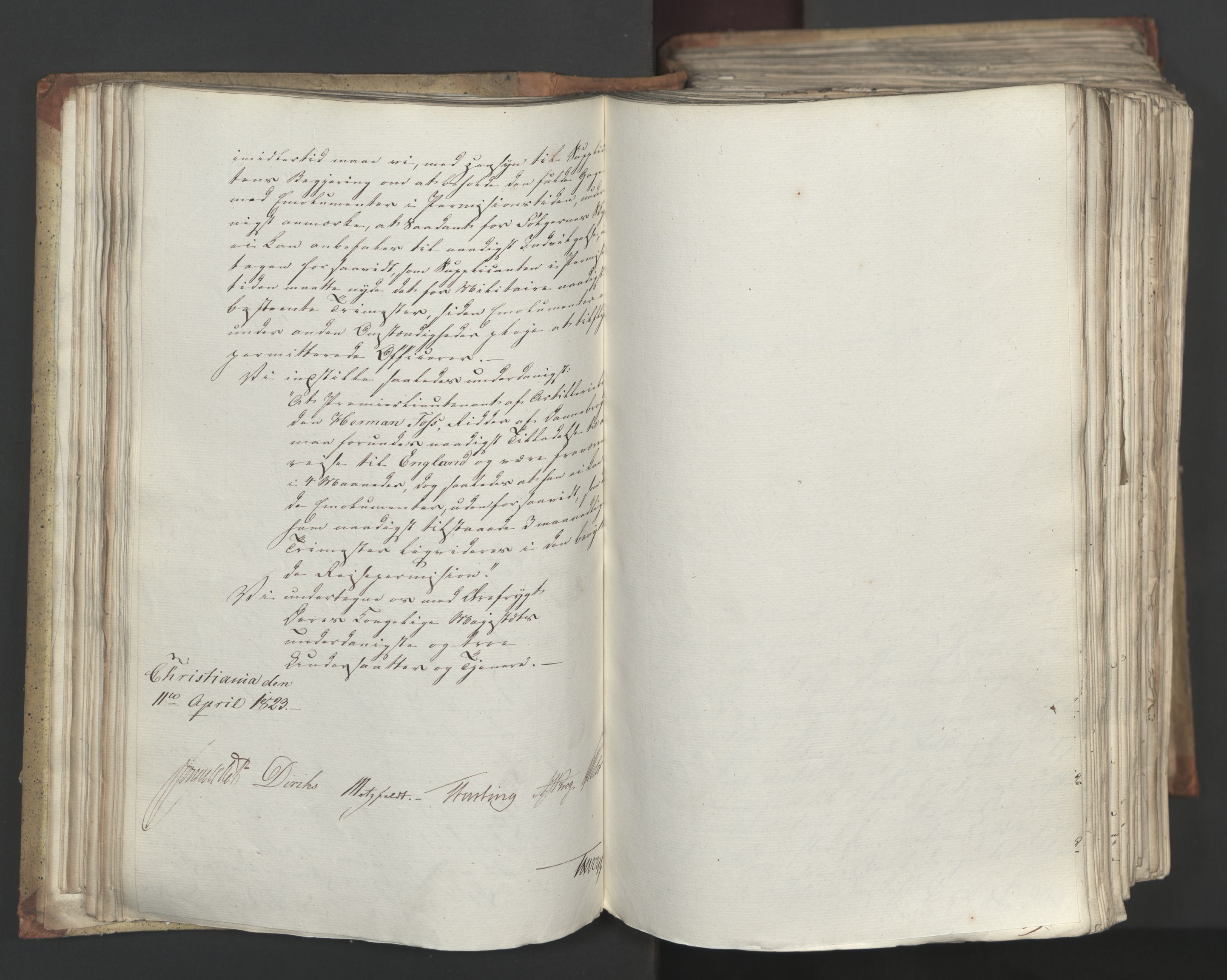 Statsrådsavdelingen i Stockholm, AV/RA-S-1003/D/Da/L0034: Regjeringsinnstillinger nr. 275-540, 1823, p. 88