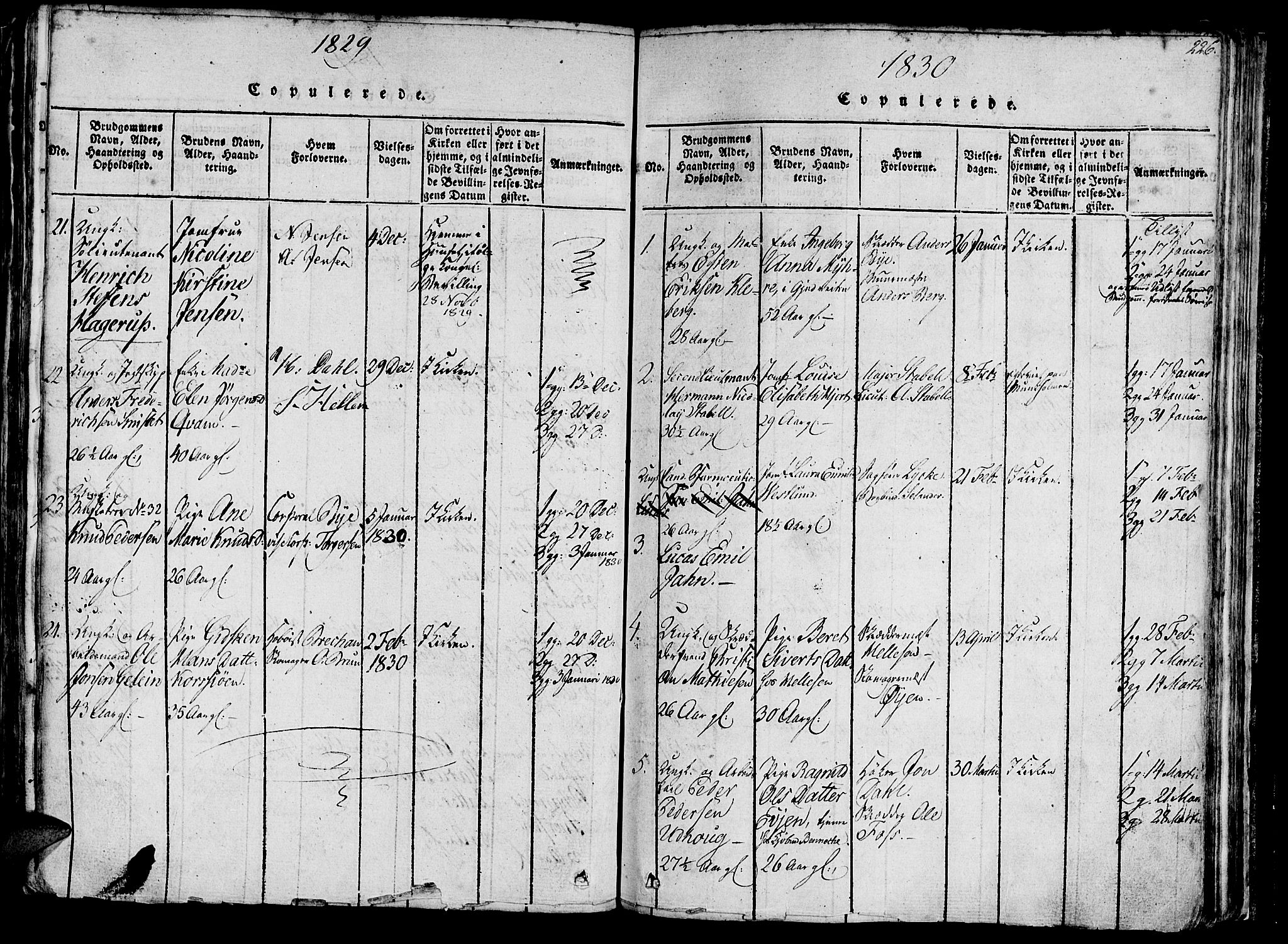 Ministerialprotokoller, klokkerbøker og fødselsregistre - Sør-Trøndelag, AV/SAT-A-1456/602/L0135: Parish register (copy) no. 602C03, 1815-1832, p. 226