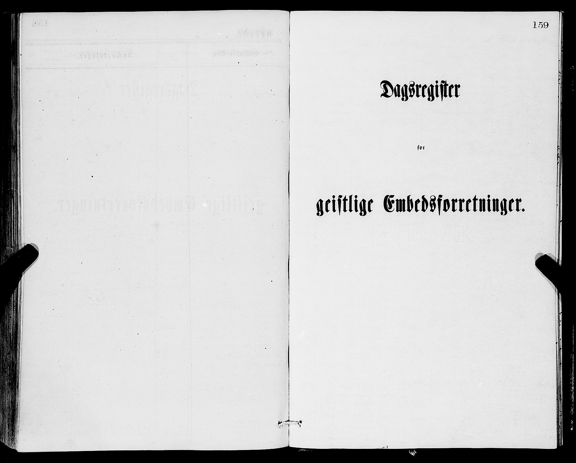 Vossestrand Sokneprestembete, SAB/A-79101/H/Haa: Parish register (official) no. A 1, 1866-1877, p. 159