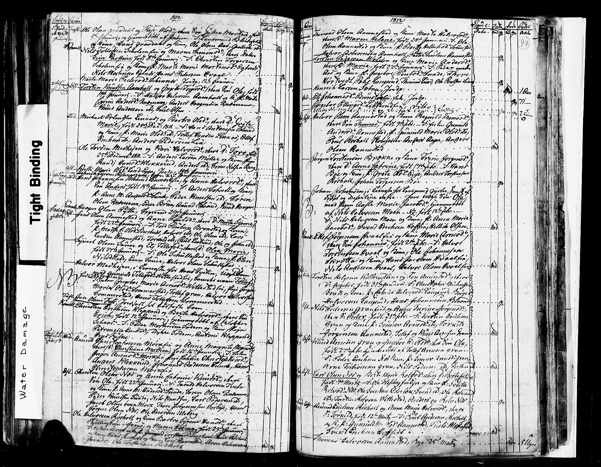 Sandsvær kirkebøker, AV/SAKO-A-244/G/Ga/L0002: Parish register (copy) no. I 2, 1796-1817, p. 97