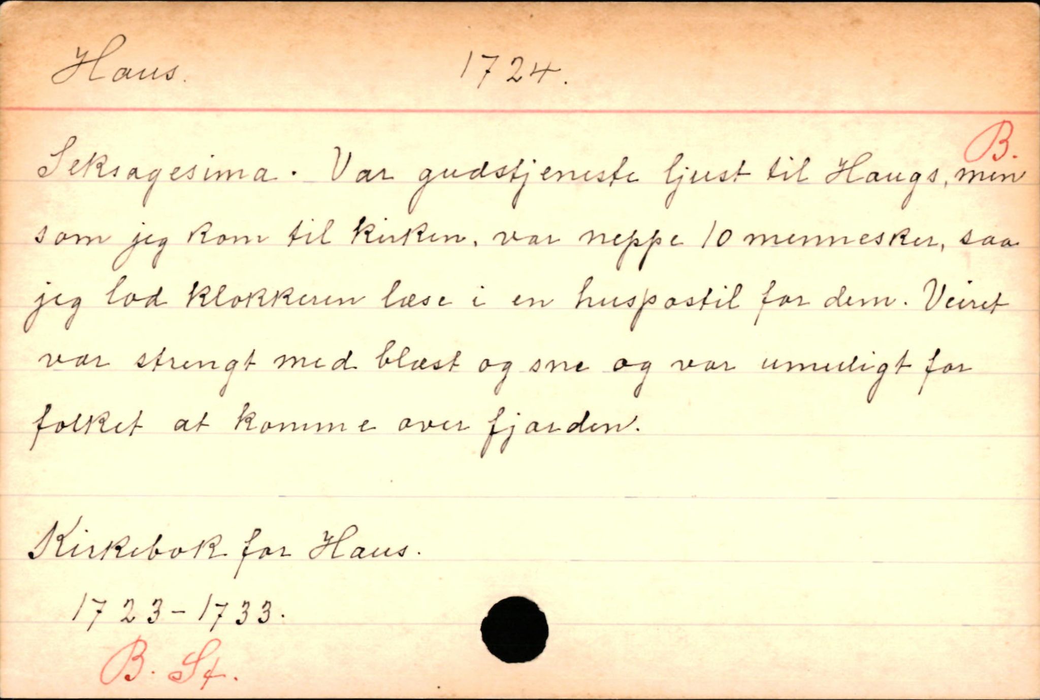 Haugen, Johannes - lærer, AV/SAB-SAB/PA-0036/01/L0001: Om klokkere og lærere, 1521-1904, p. 4230