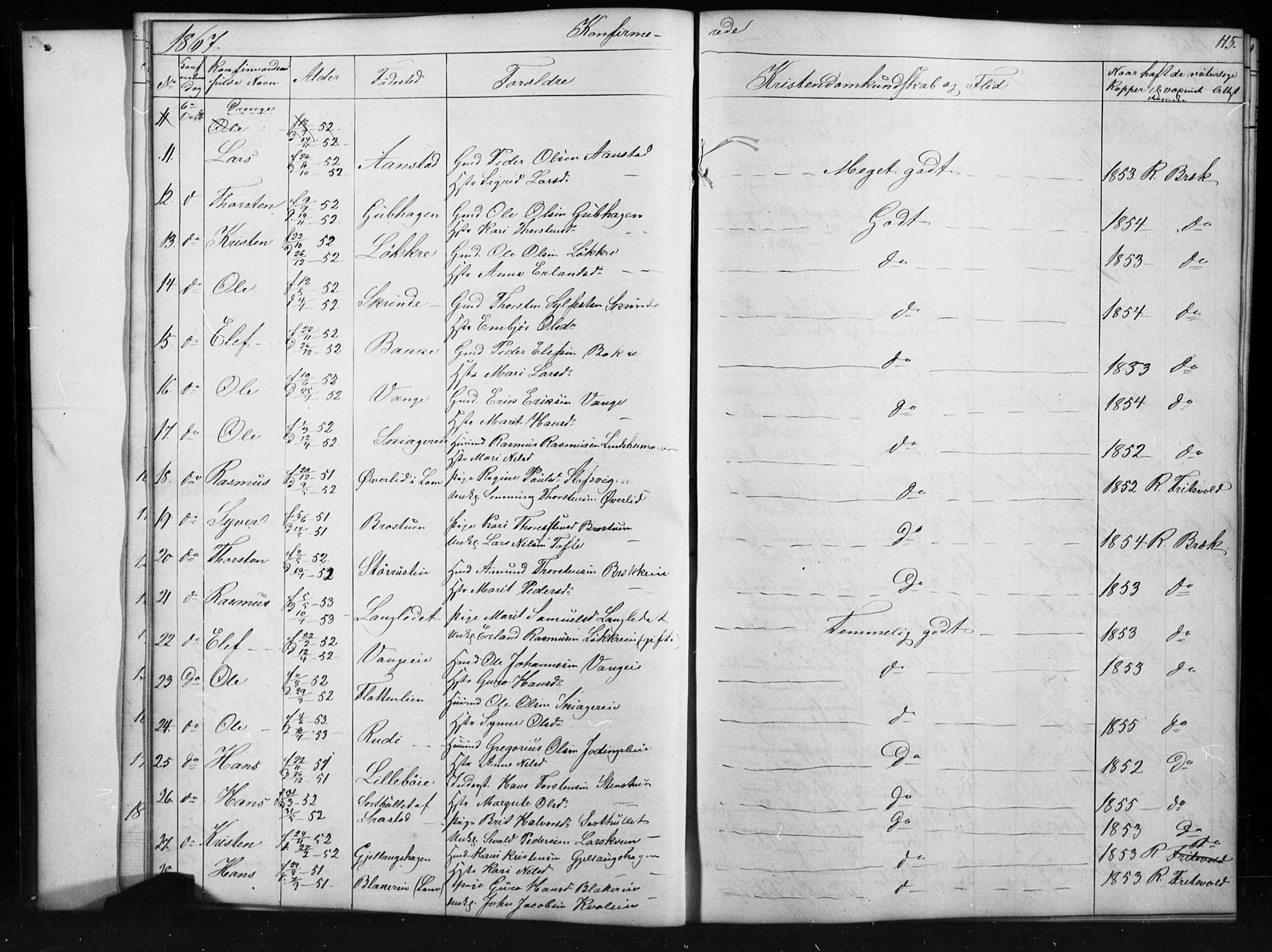 Skjåk prestekontor, SAH/PREST-072/H/Ha/Hab/L0001: Parish register (copy) no. 1, 1865-1893, p. 115