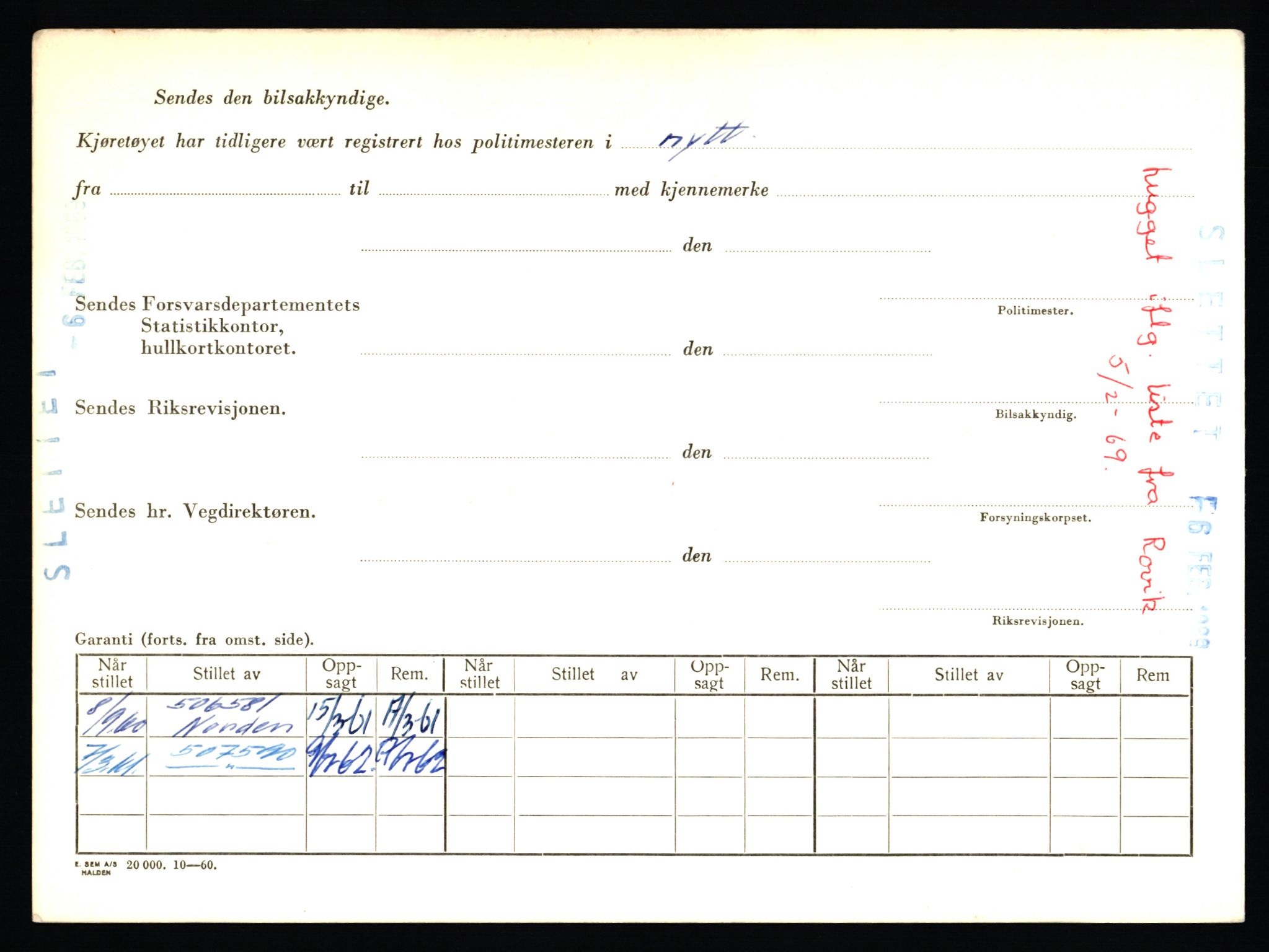 Stavanger trafikkstasjon, AV/SAST-A-101942/0/F/L0065: L-65400 - L-67649, 1930-1971, p. 1826