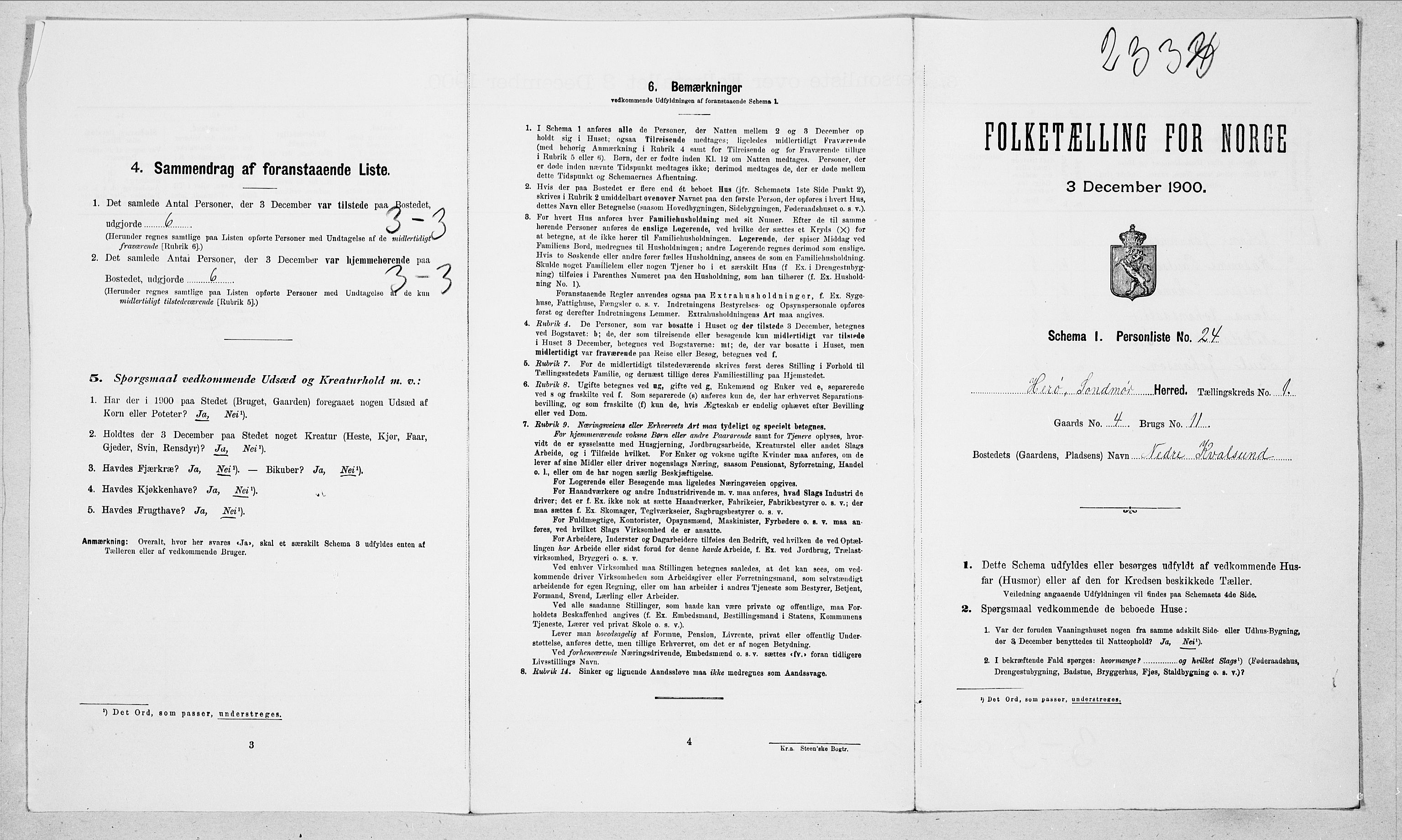 SAT, 1900 census for Herøy, 1900, p. 128