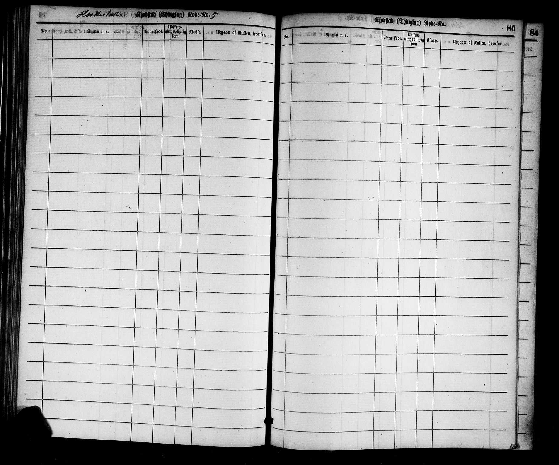 Sogndal mønstringskrets, AV/SAK-2031-0020/F/Ff/L0001: Utskrivningsregisterrulle, nr som i hovedrulle, P-6, 1860-1900, p. 87