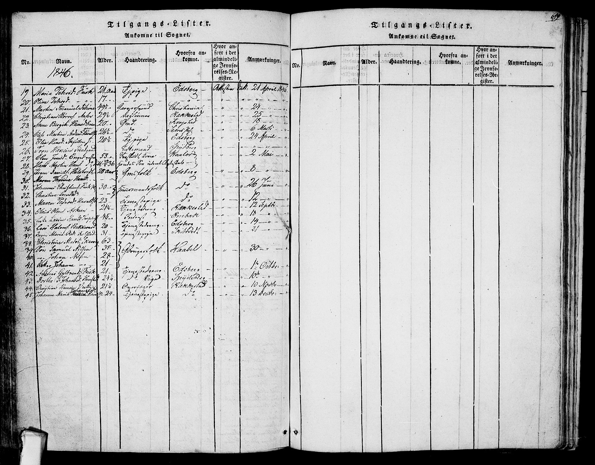 Askim prestekontor Kirkebøker, AV/SAO-A-10900/F/Fa/L0004: Parish register (official) no. 4, 1817-1846, p. 648-649