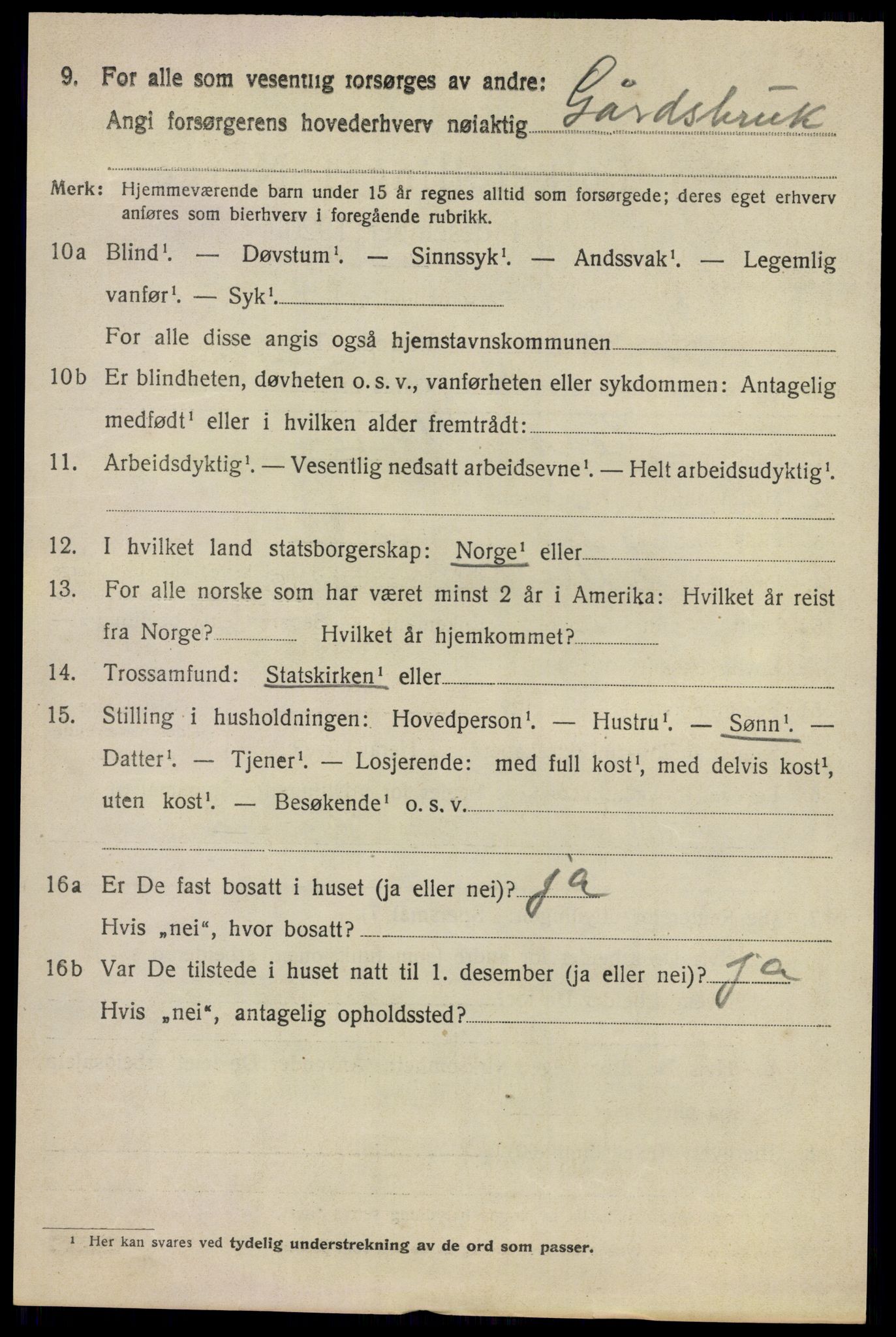 SAO, 1920 census for Skedsmo, 1920, p. 4290