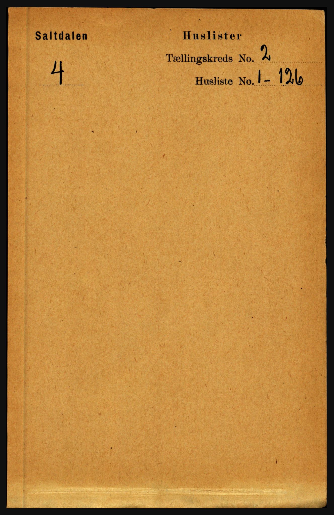 RA, 1891 census for 1840 Saltdal, 1891, p. 542