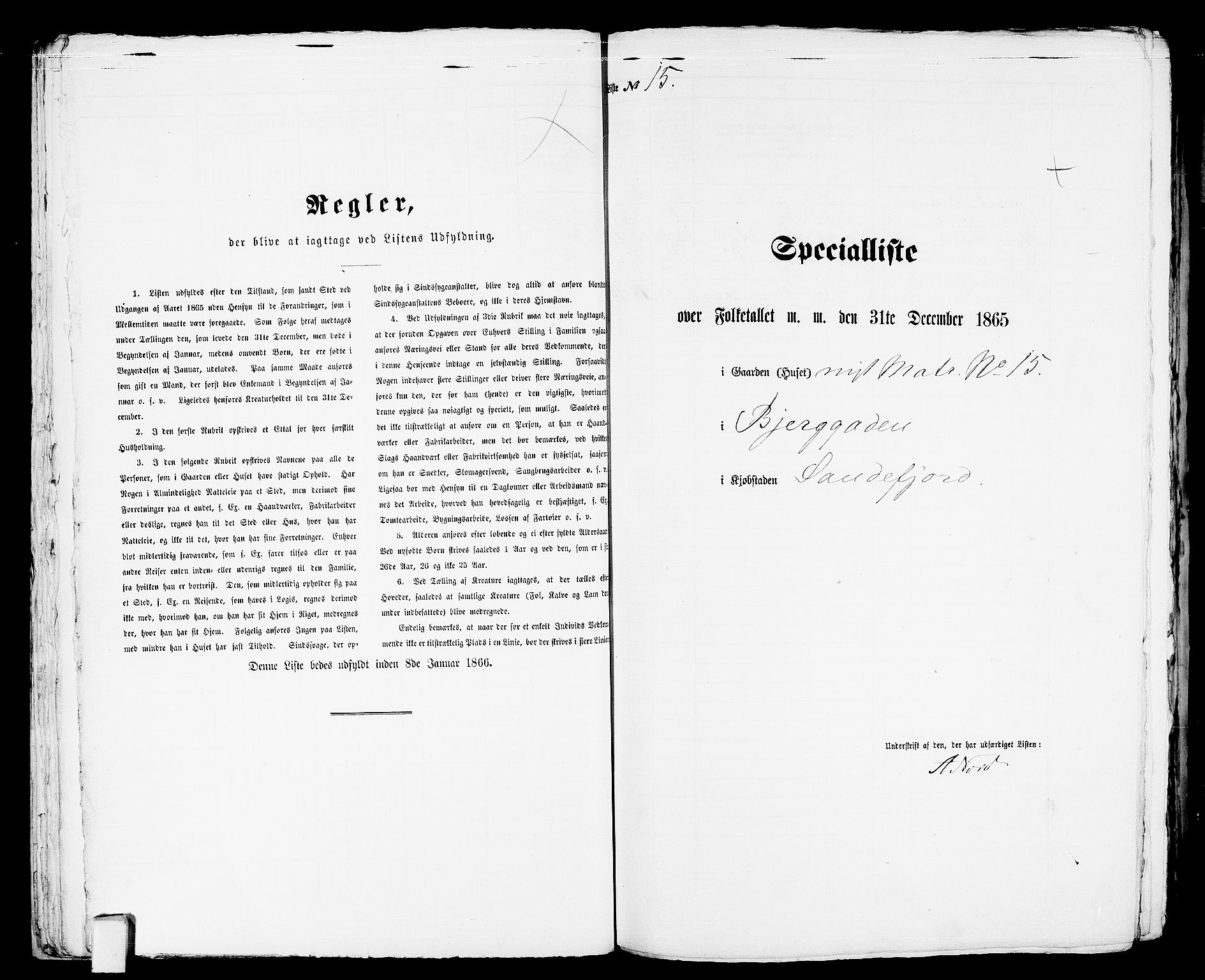 RA, 1865 census for Sandeherred/Sandefjord, 1865, p. 36