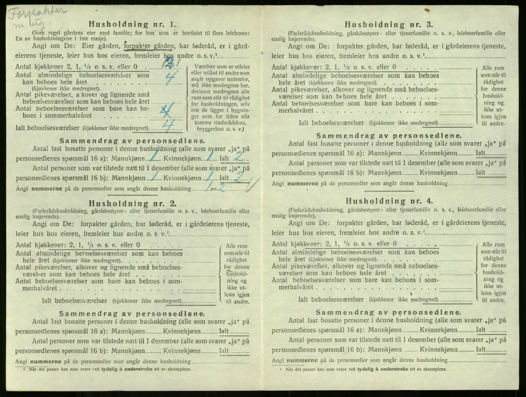 SAKO, 1920 census for Andebu, 1920, p. 581