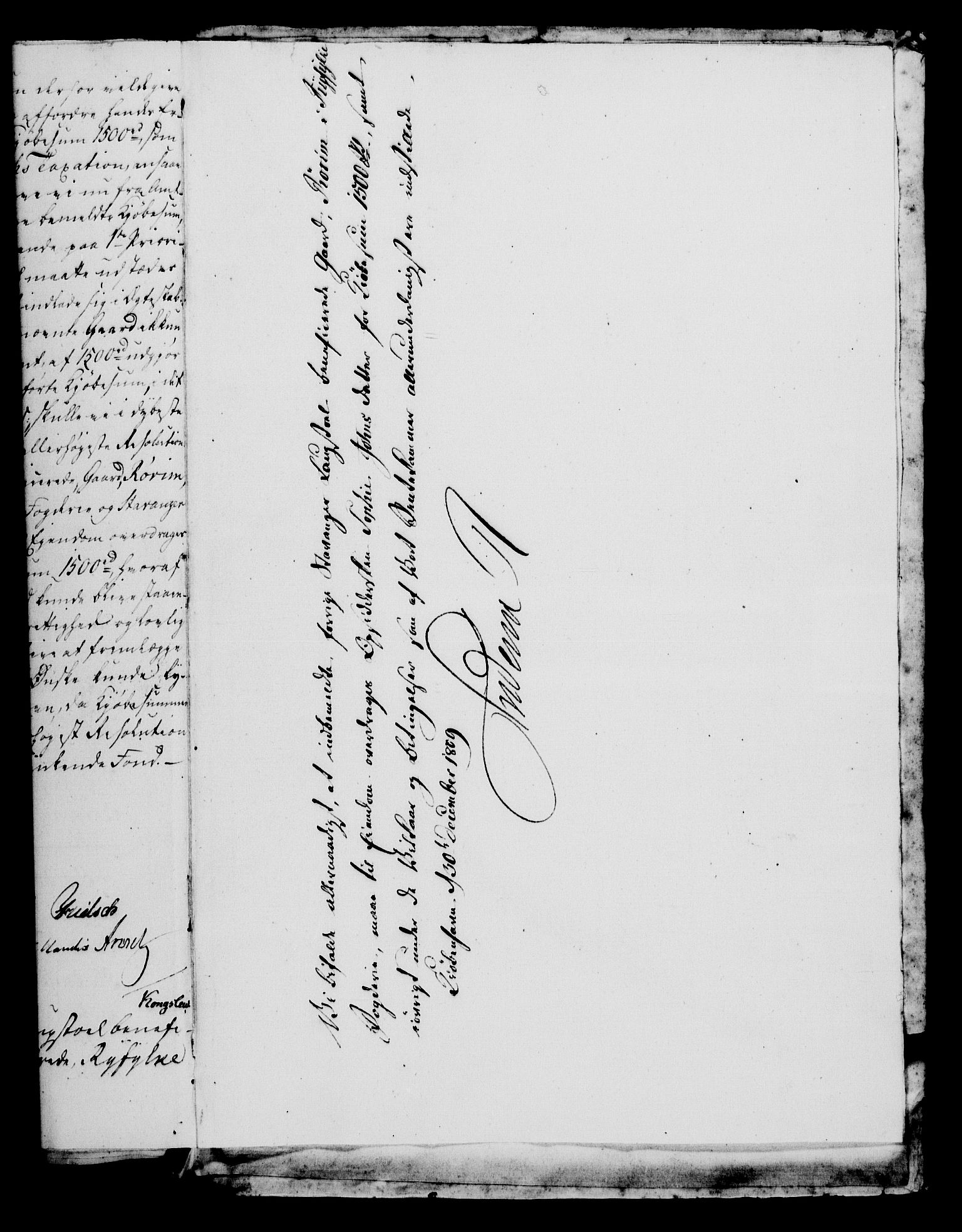 Rentekammeret, Kammerkanselliet, RA/EA-3111/G/Gf/Gfa/L0091: Norsk relasjons- og resolusjonsprotokoll (merket RK 52.91), 1809, p. 470