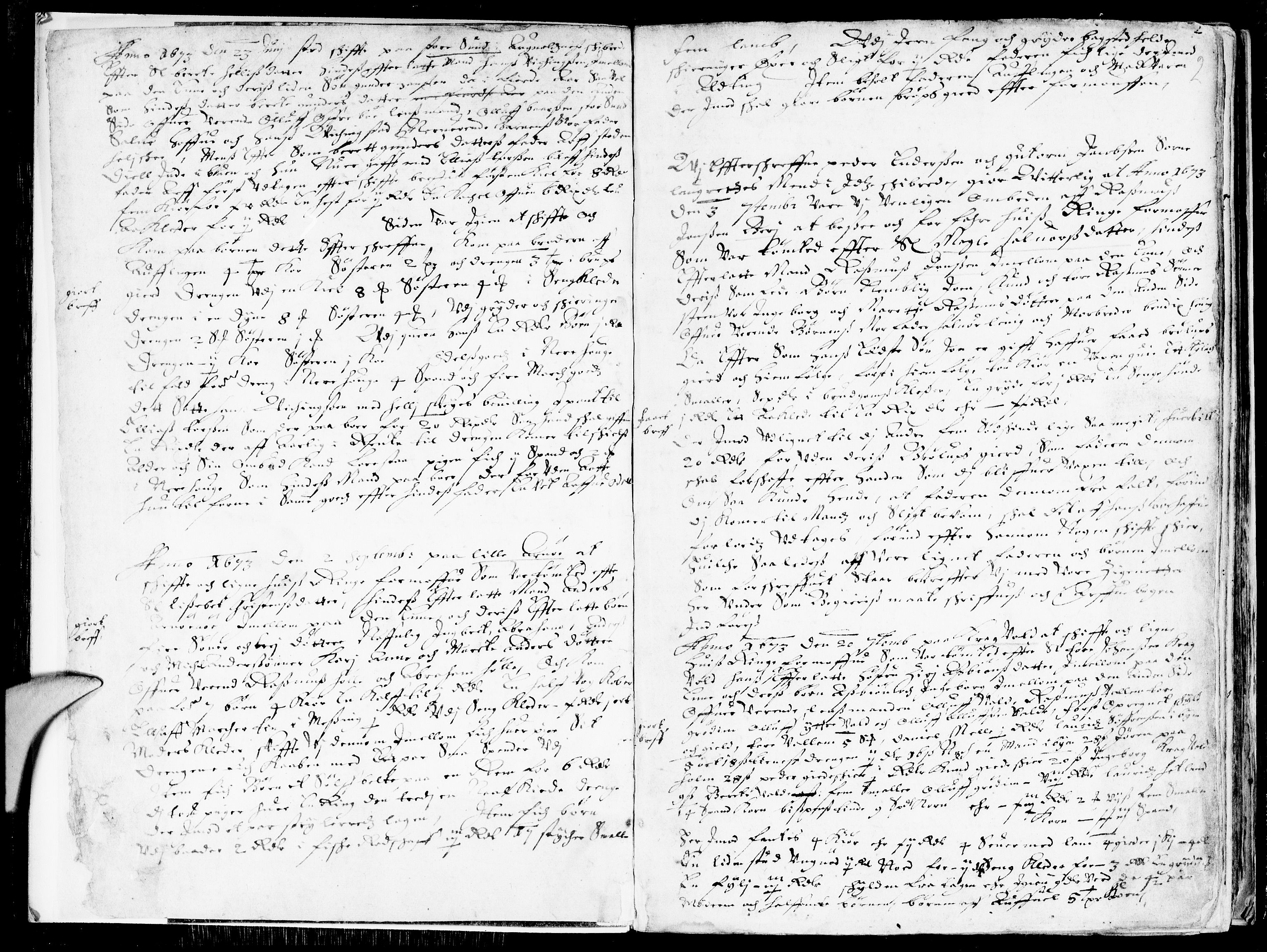 Ryfylke tingrett, AV/SAST-A-100055/001/IV/IVD/L0002: Skifteprotokoll, 1673-1680, p. 1b-2a