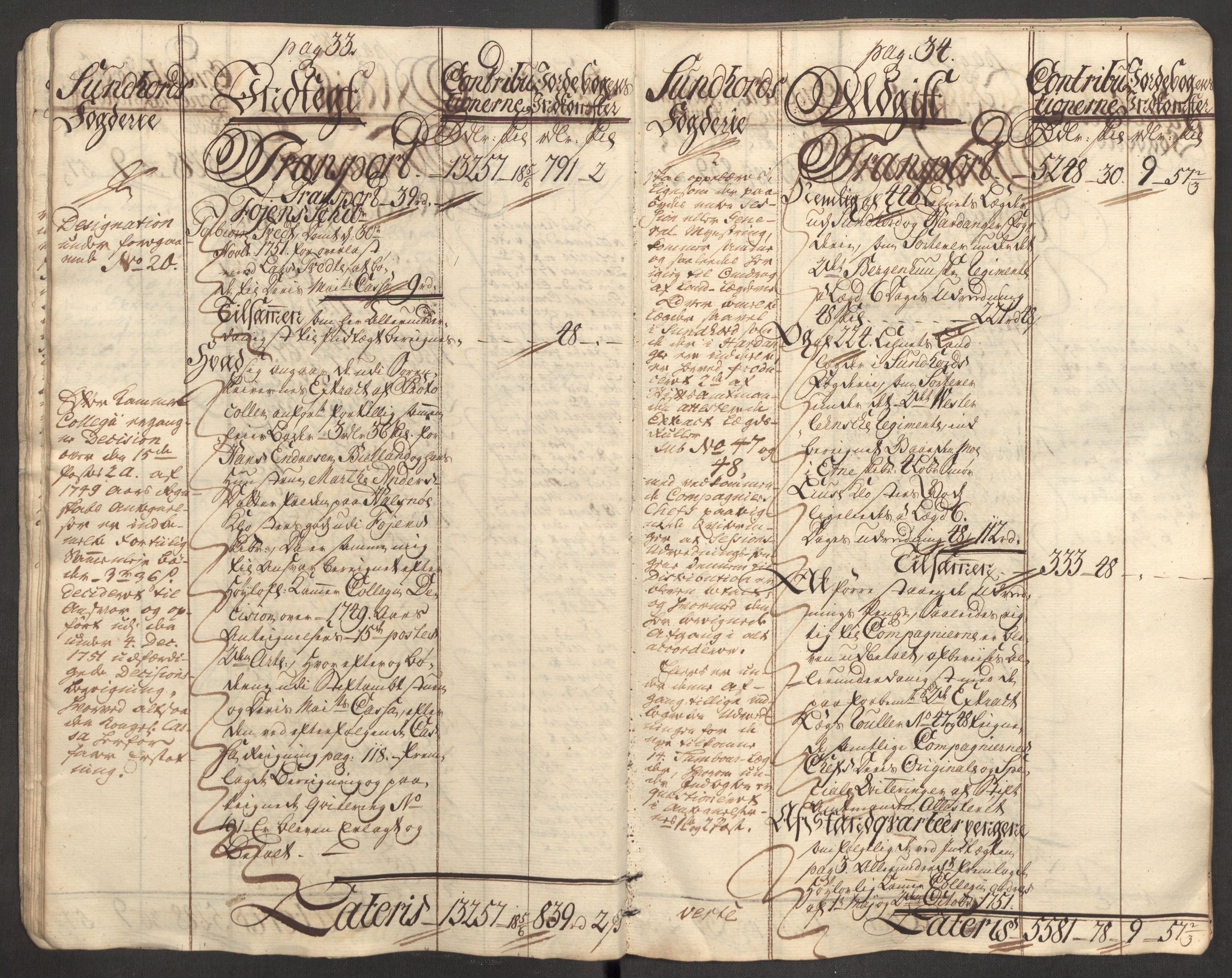 Rentekammeret inntil 1814, Reviderte regnskaper, Fogderegnskap, AV/RA-EA-4092/R48/L3056: Fogderegnskap Sunnhordland og Hardanger, 1751, p. 21