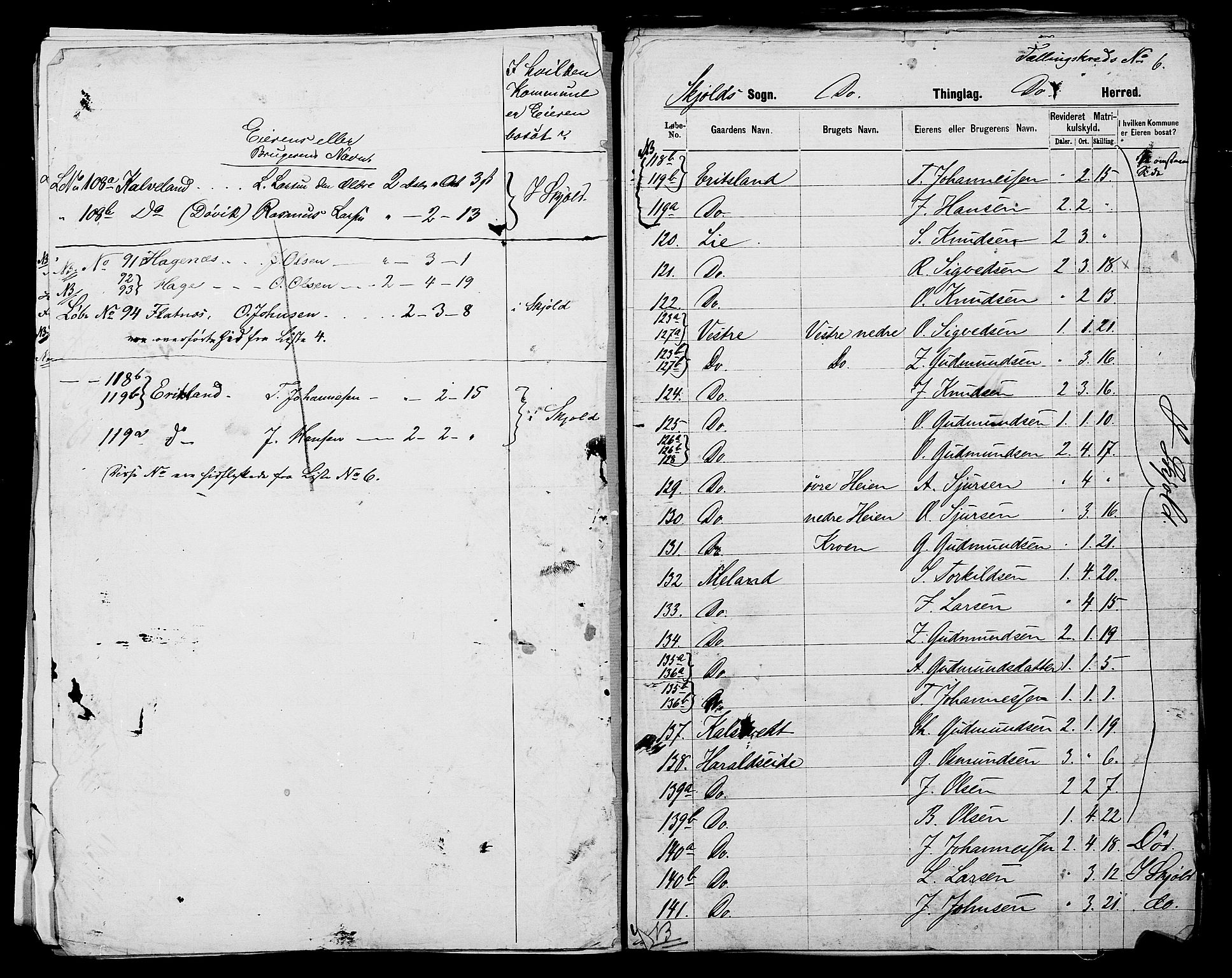 SAST, 1875 census for 1154P Skjold, 1875, p. 41