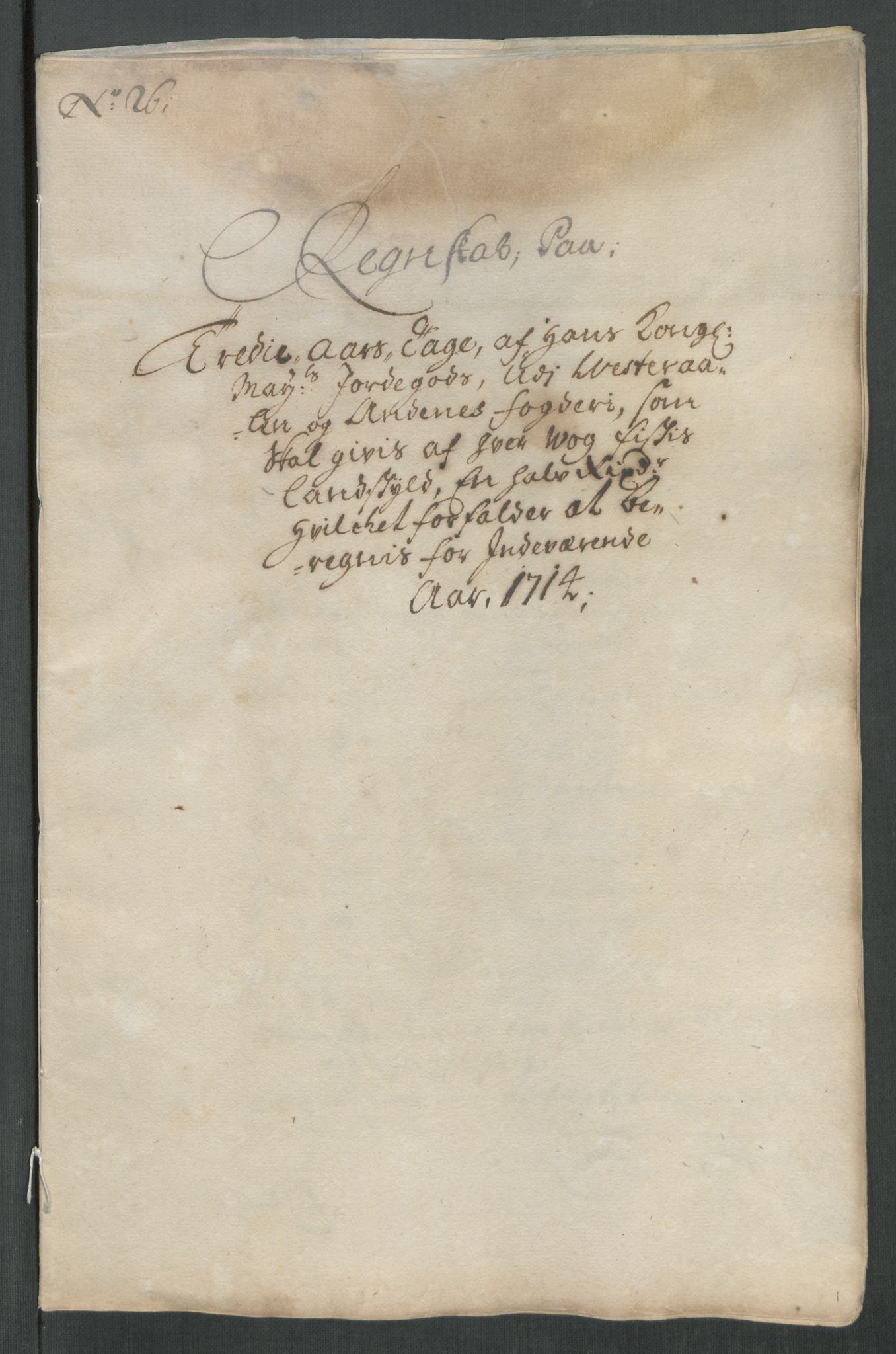 Rentekammeret inntil 1814, Reviderte regnskaper, Fogderegnskap, RA/EA-4092/R67/L4680: Fogderegnskap Vesterålen, Andenes og Lofoten, 1714, p. 160