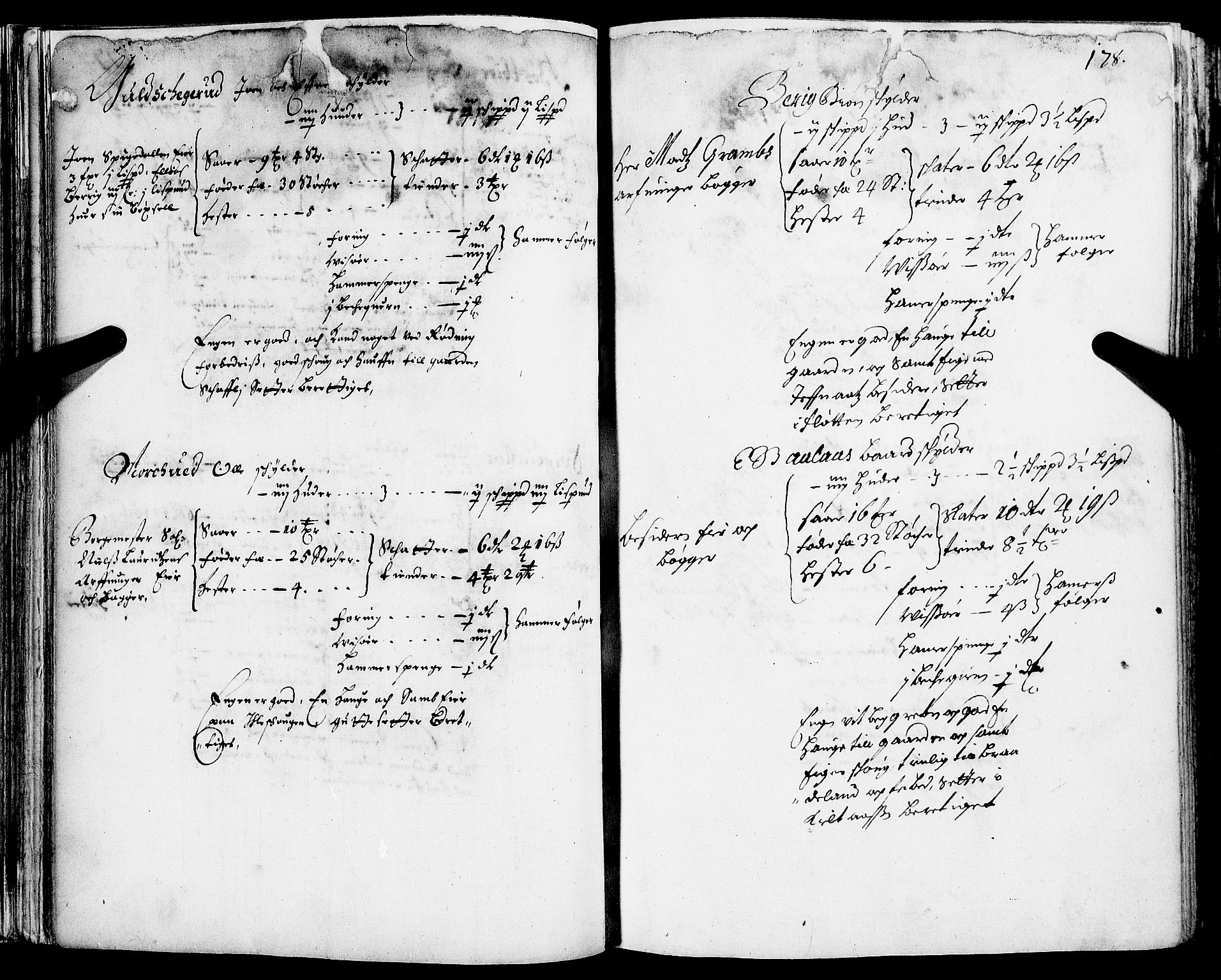 Rentekammeret inntil 1814, Realistisk ordnet avdeling, AV/RA-EA-4070/N/Nb/Nba/L0013: Hedmark fogderi, 2. del, 1669, p. 177b-178a