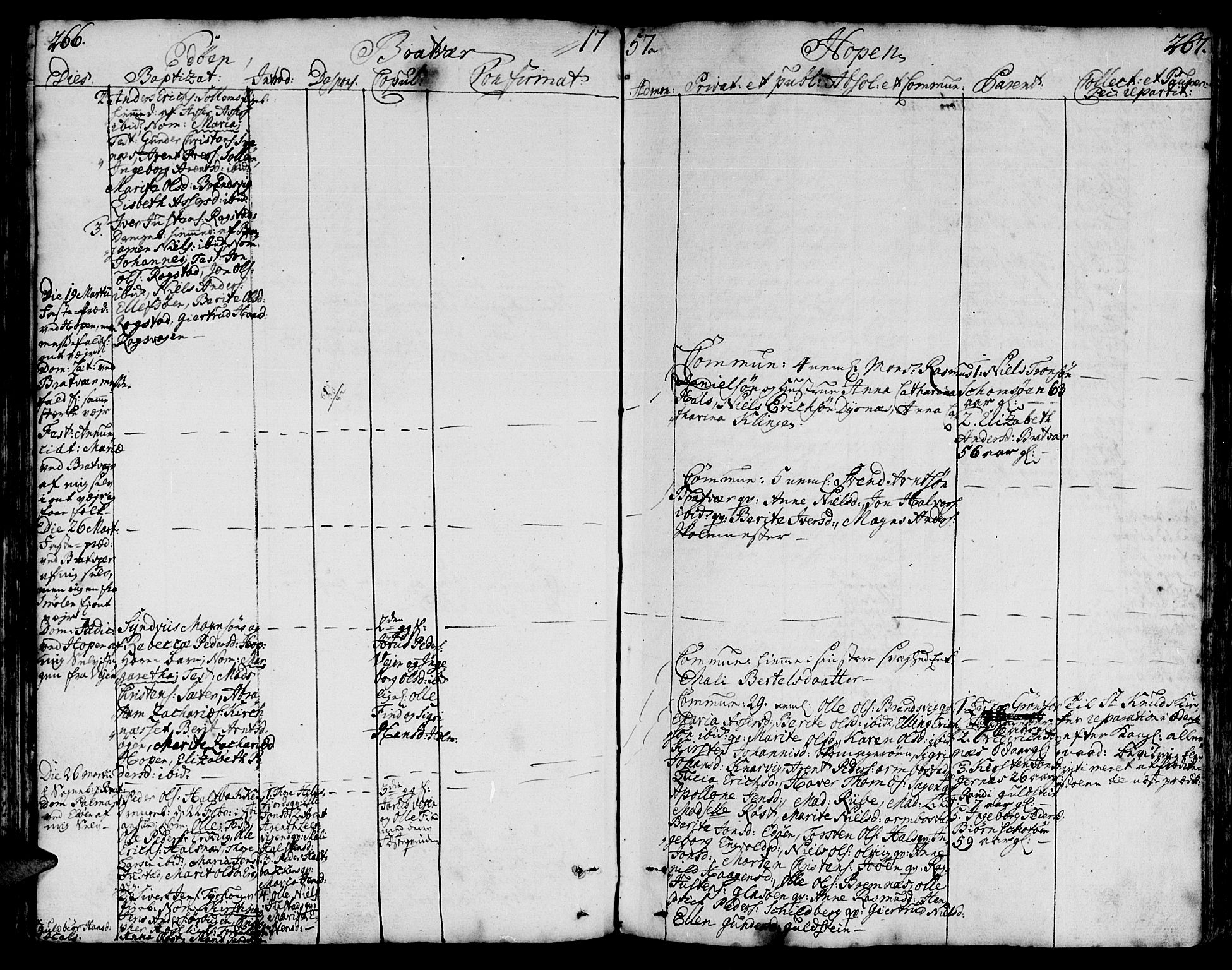 Ministerialprotokoller, klokkerbøker og fødselsregistre - Møre og Romsdal, AV/SAT-A-1454/581/L0931: Parish register (official) no. 581A01, 1751-1765, p. 266-267