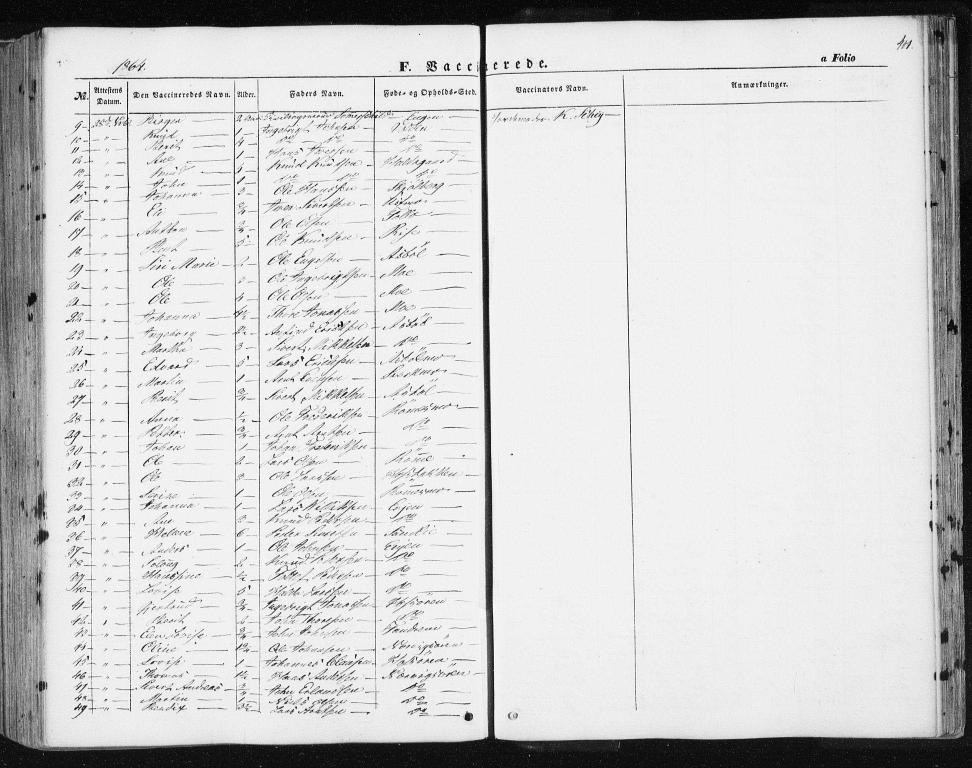 Ministerialprotokoller, klokkerbøker og fødselsregistre - Sør-Trøndelag, AV/SAT-A-1456/668/L0806: Parish register (official) no. 668A06, 1854-1869, p. 401