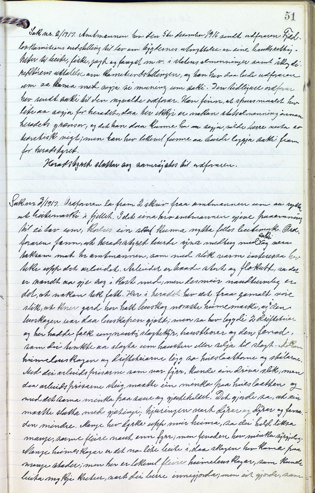 Eiken kommune - Formannskapet, ARKSOR/1034EI120/A/L0001: Møtebok, 1916-1925, p. 51
