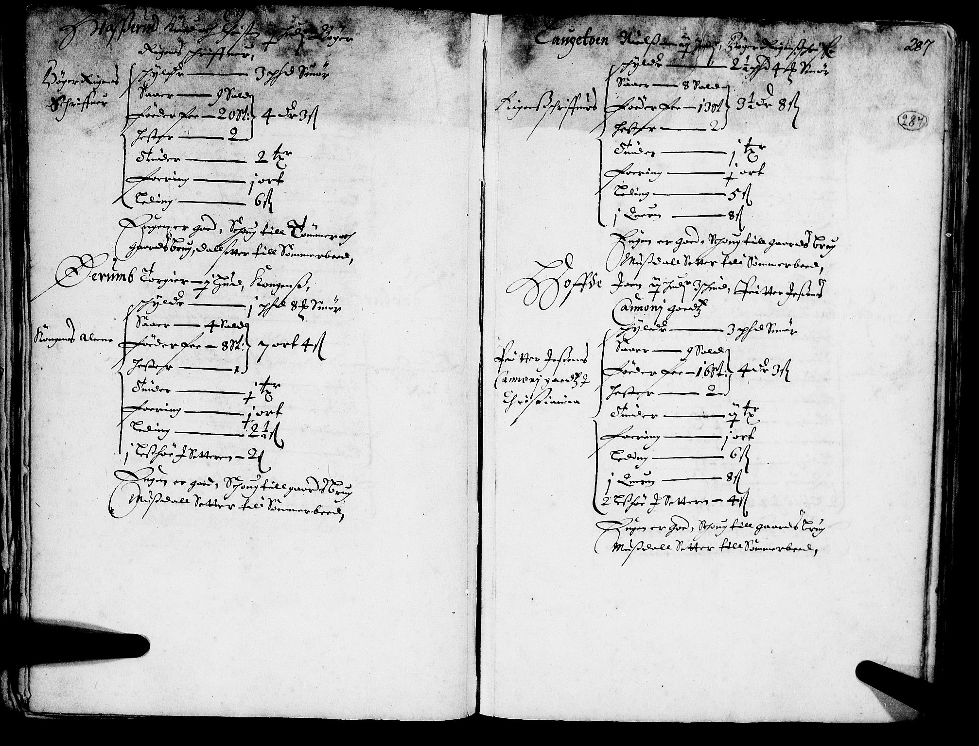 Rentekammeret inntil 1814, Realistisk ordnet avdeling, AV/RA-EA-4070/N/Nb/Nba/L0015: Gudbrandsdalen fogderi, 2. del, 1668, p. 286b-287a