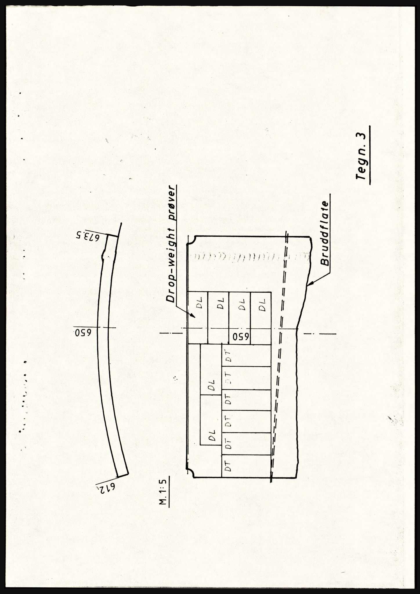 Justisdepartementet, Granskningskommisjonen ved Alexander Kielland-ulykken 27.3.1980, AV/RA-S-1165/D/L0021: V Forankring (Doku.liste + V1-V3 av 3)/W Materialundersøkelser (Doku.liste + W1-W10 av 10 - W9 eske 26), 1980-1981, p. 105