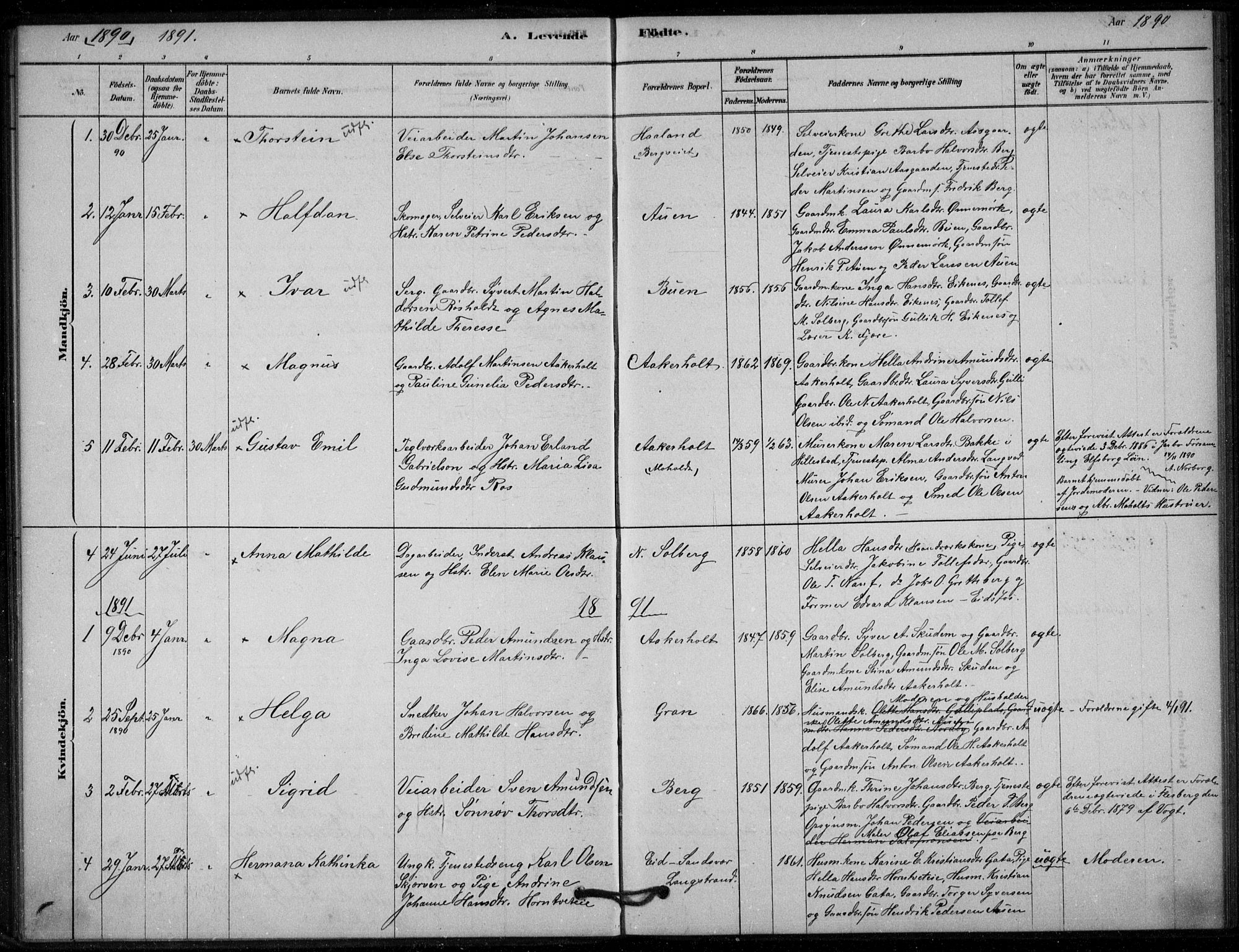 Hof kirkebøker, SAKO/A-64/G/Gb/L0002: Parish register (copy) no. II 2, 1878-1902