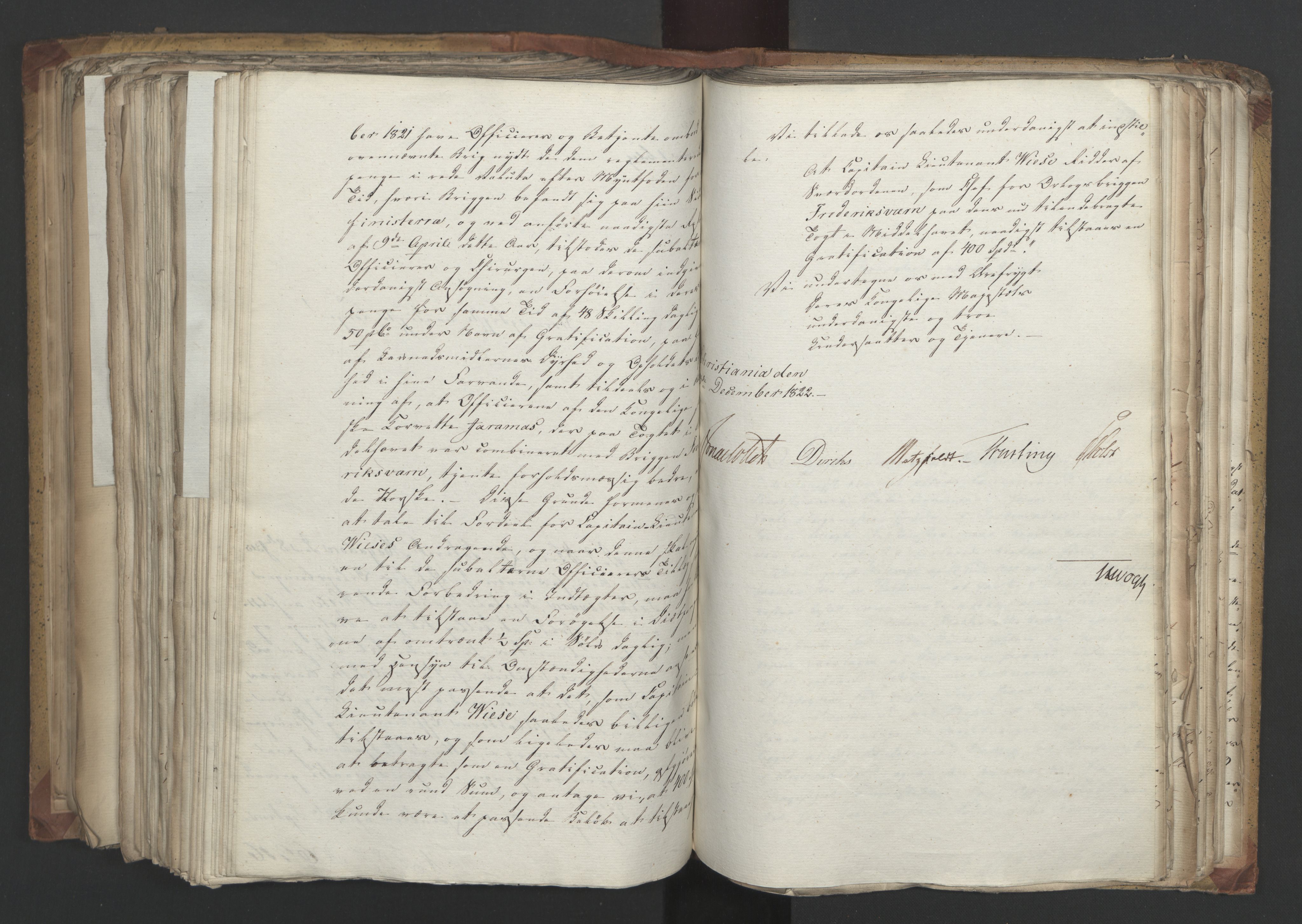 Statsrådsavdelingen i Stockholm, AV/RA-S-1003/D/Da/L0032: Regjeringsinnstillinger nr. 6140-6355, 1822, p. 415