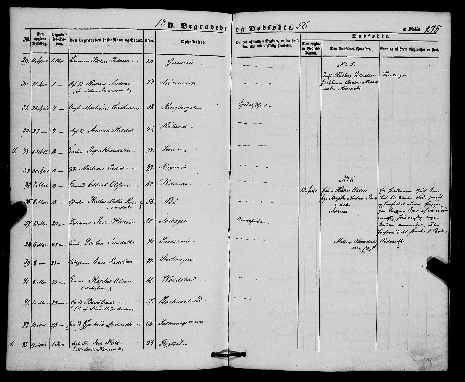 Trondenes sokneprestkontor, SATØ/S-1319/H/Ha/L0011kirke: Parish register (official) no. 11, 1853-1862, p. 275