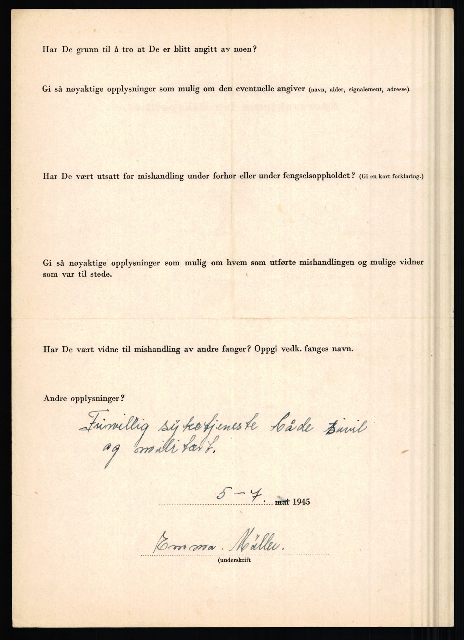 Rikspolitisjefen, AV/RA-S-1560/L/L0012: Mogensen, Øivind - Noraas, Lars, 1940-1945, p. 307