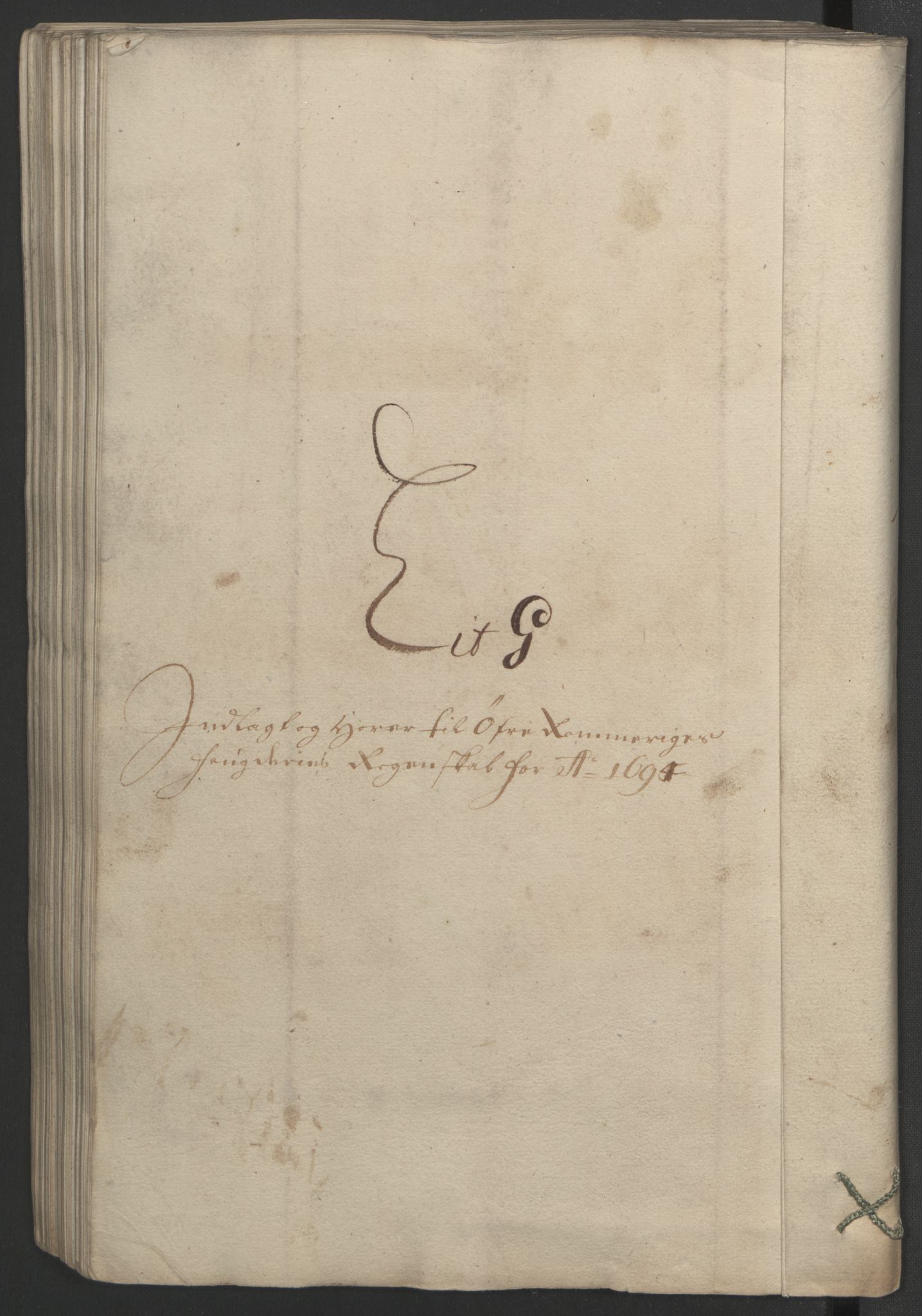 Rentekammeret inntil 1814, Reviderte regnskaper, Fogderegnskap, RA/EA-4092/R12/L0706: Fogderegnskap Øvre Romerike, 1694, p. 234