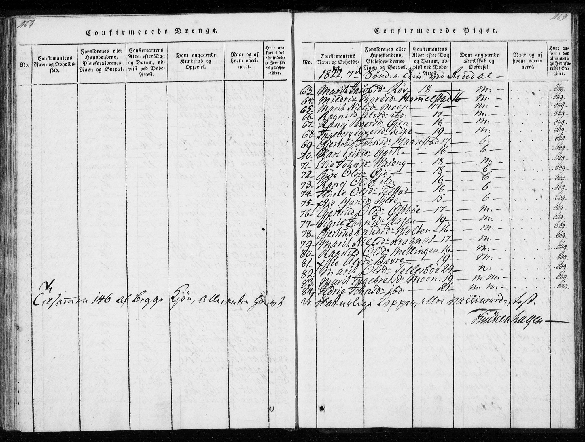Ministerialprotokoller, klokkerbøker og fødselsregistre - Møre og Romsdal, AV/SAT-A-1454/595/L1041: Parish register (official) no. 595A03, 1819-1829, p. 468-469
