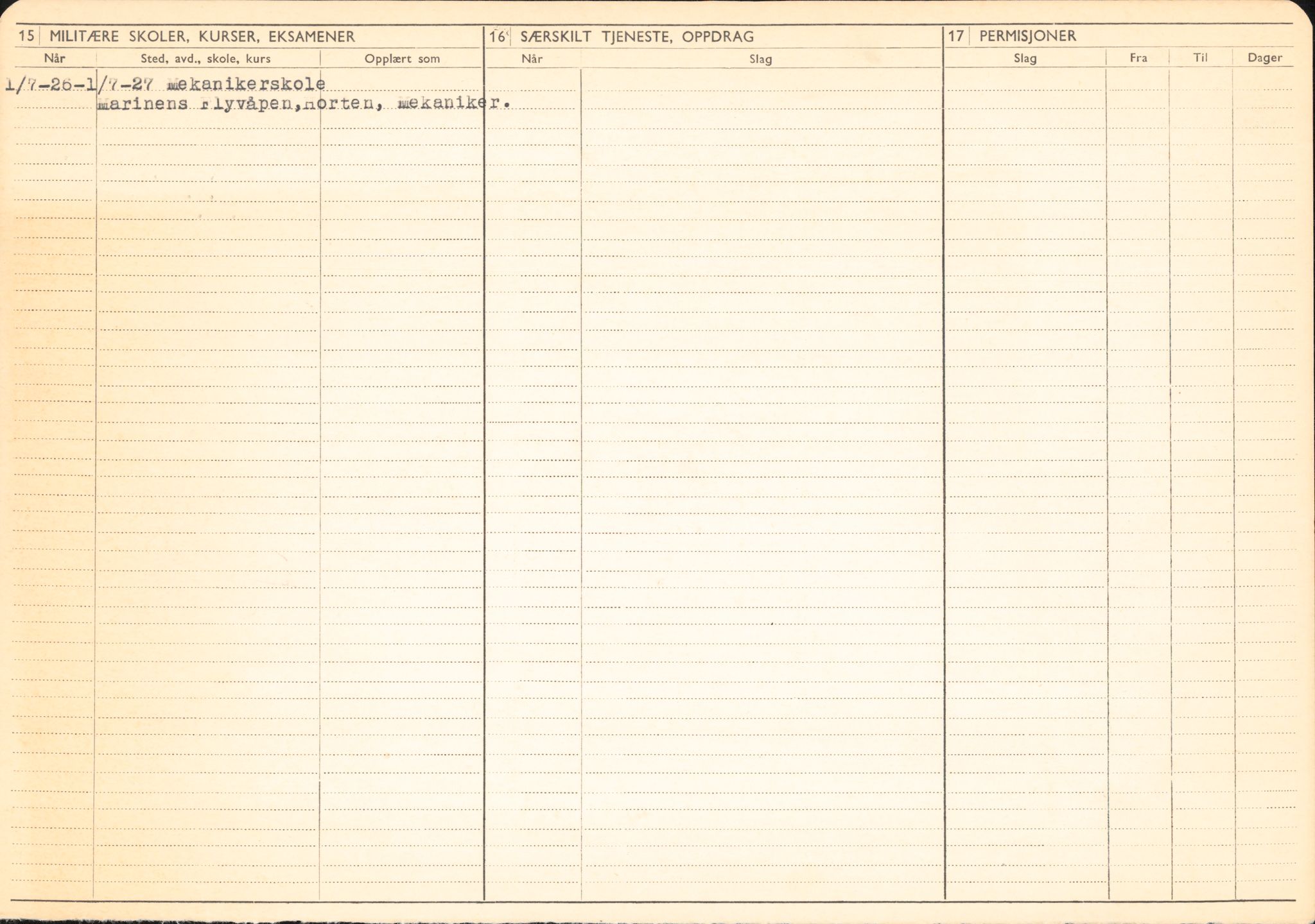 Forsvaret, Forsvarets overkommando/Luftforsvarsstaben, AV/RA-RAFA-4079/P/Pa/L0013: Personellmapper, 1905, p. 384