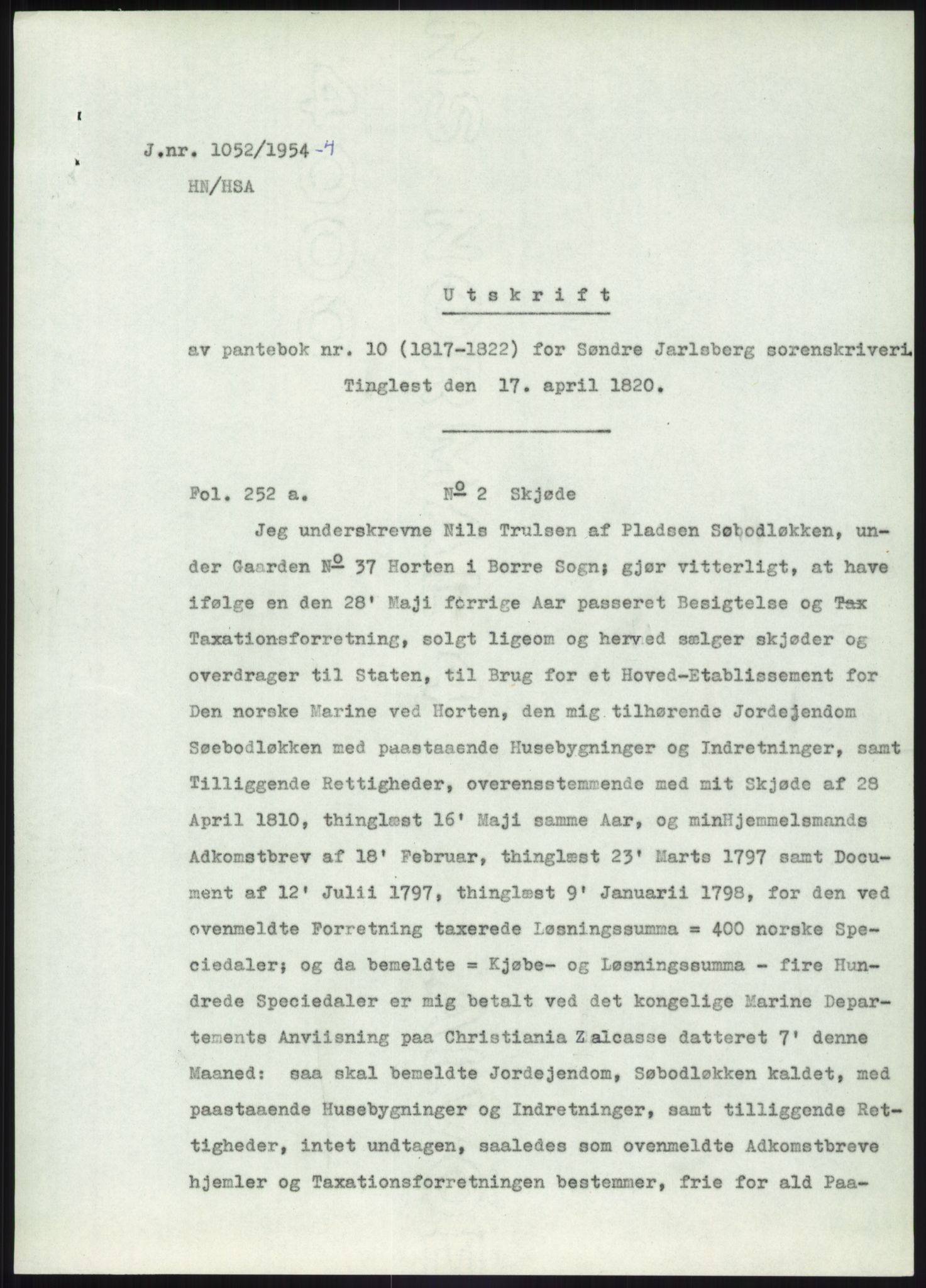 Statsarkivet i Kongsberg, SAKO/A-0001, 1954-1955, p. 59