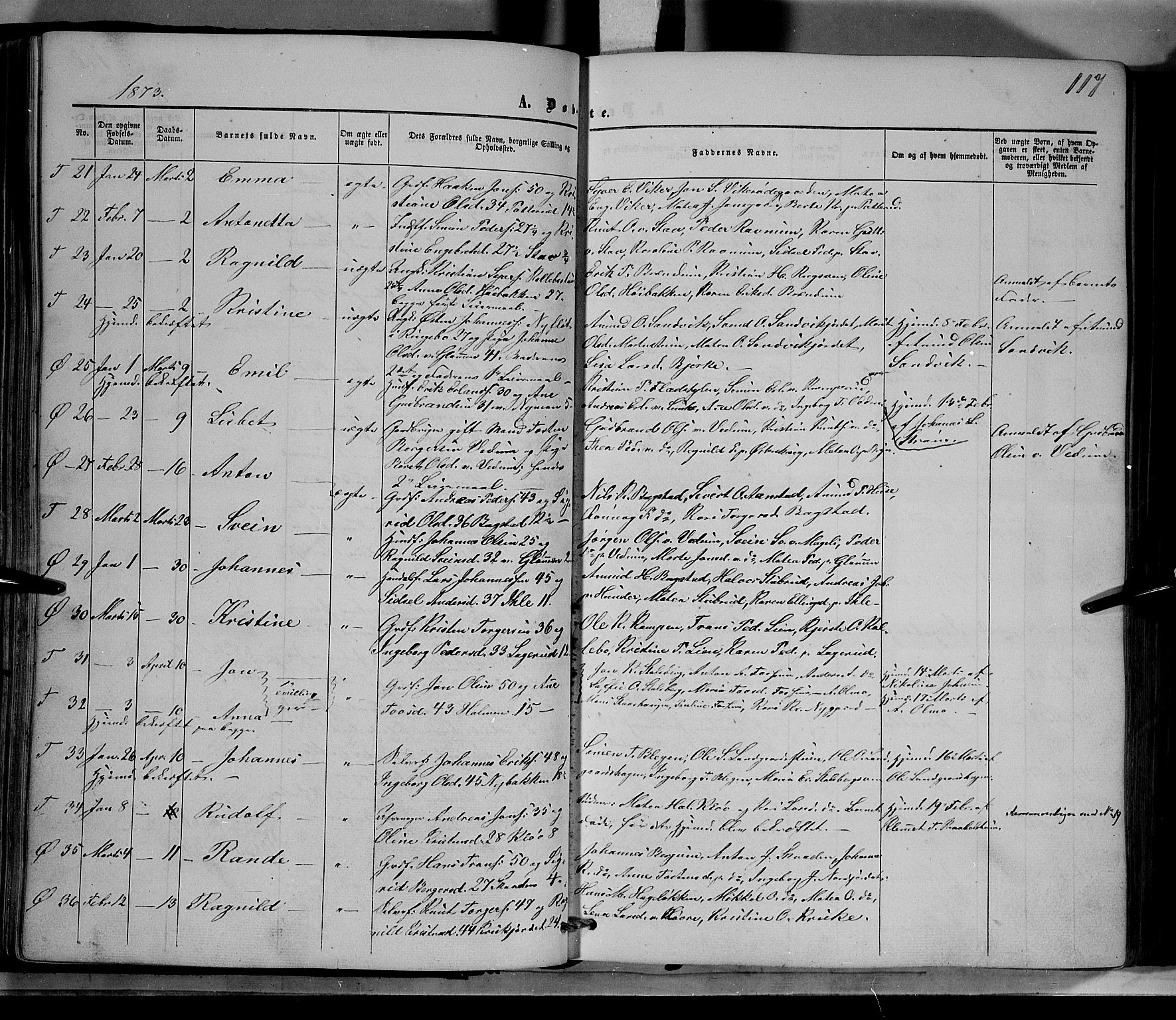 Øyer prestekontor, AV/SAH-PREST-084/H/Ha/Haa/L0006: Parish register (official) no. 6, 1858-1874, p. 117