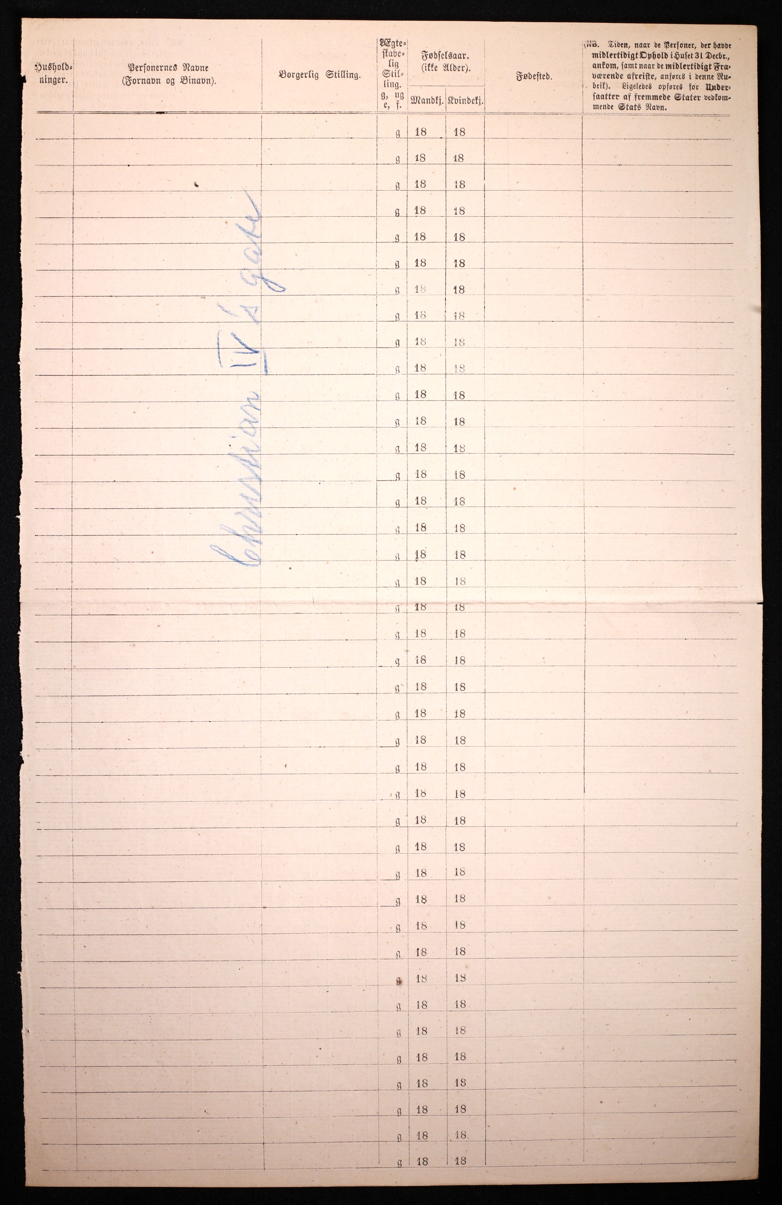 RA, 1870 census for 0301 Kristiania, 1870, p. 576