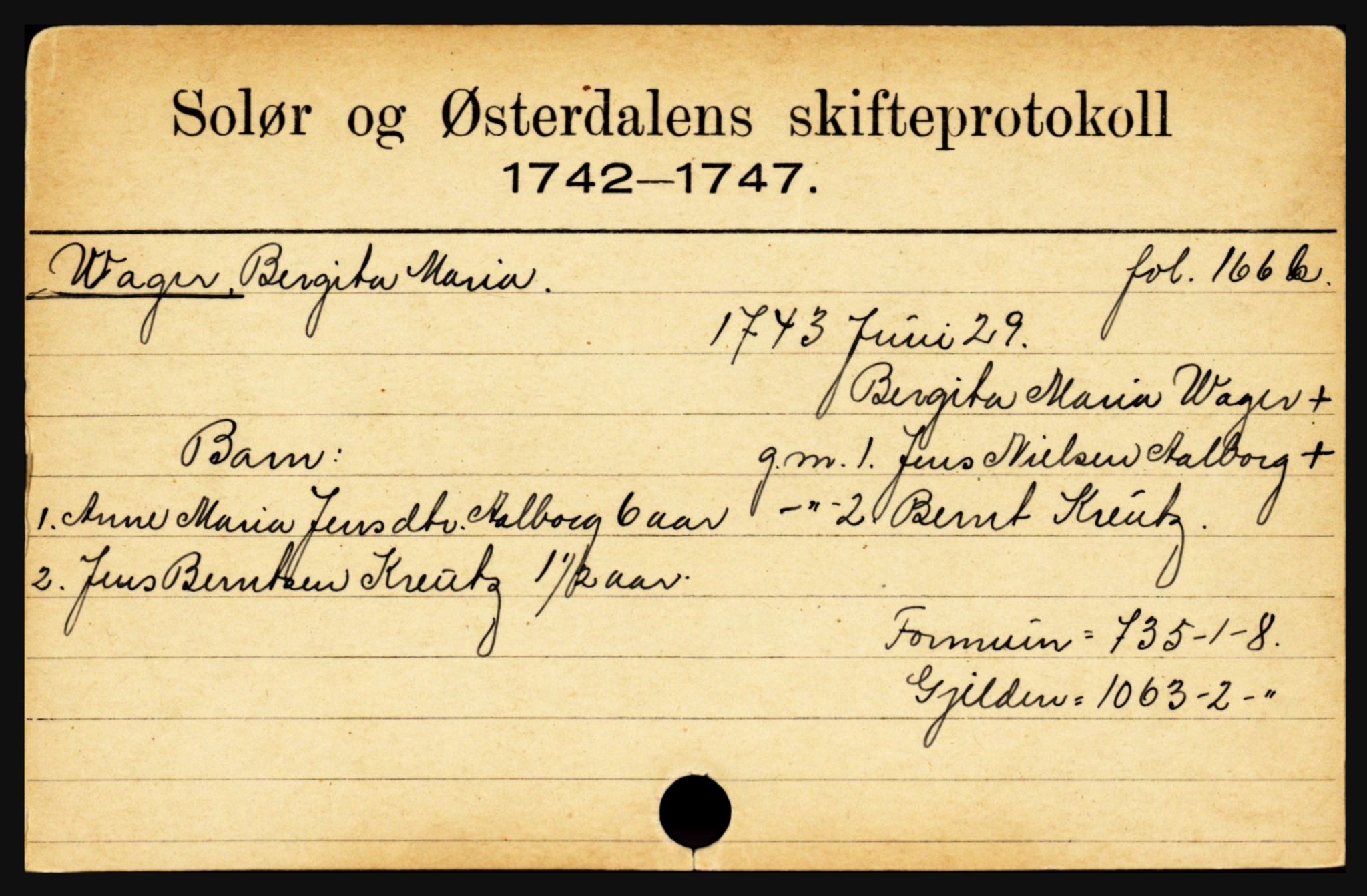 Solør og Østerdalen sorenskriveri, SAH/TING-024/J, 1716-1774, p. 6873
