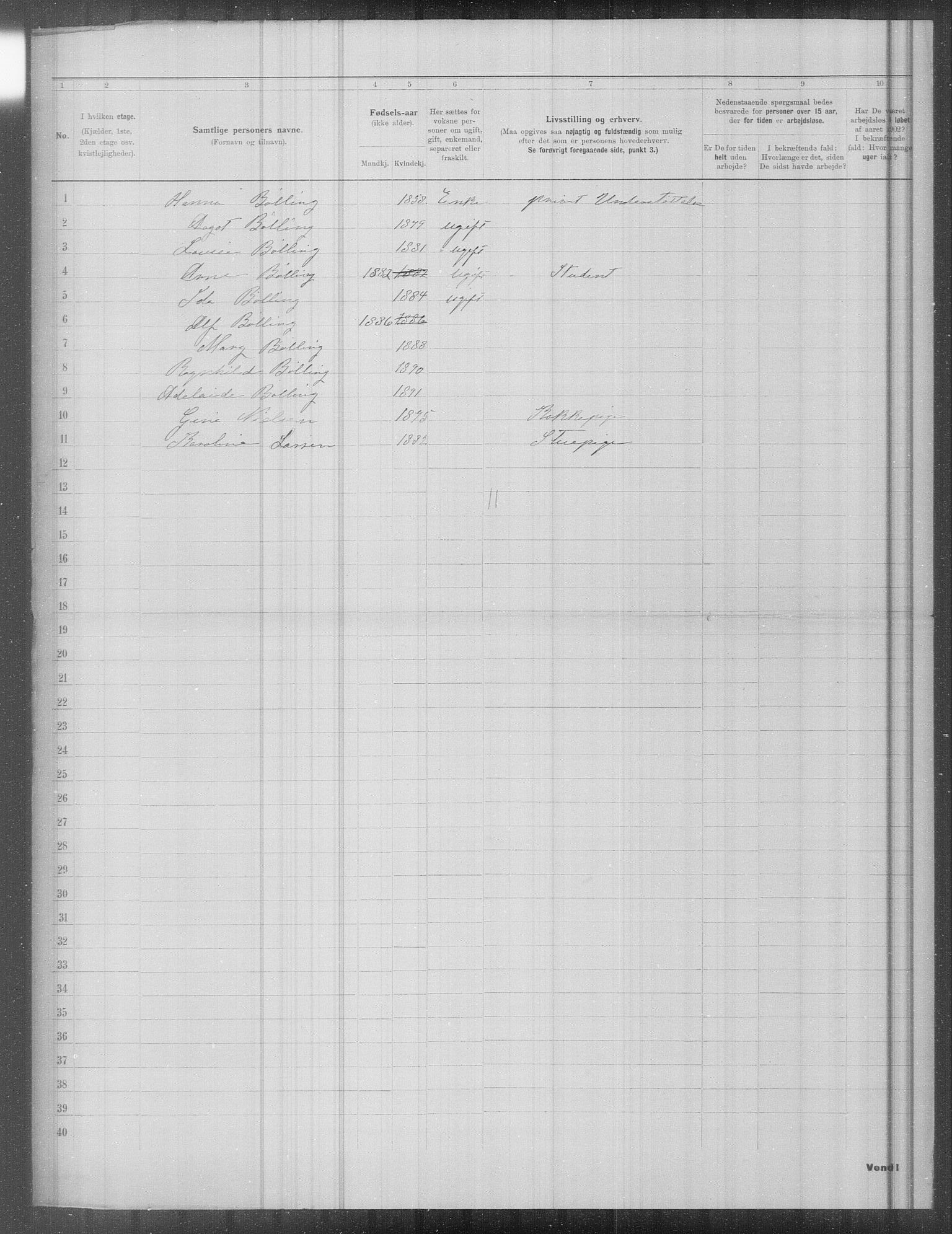 OBA, Municipal Census 1902 for Kristiania, 1902, p. 20724