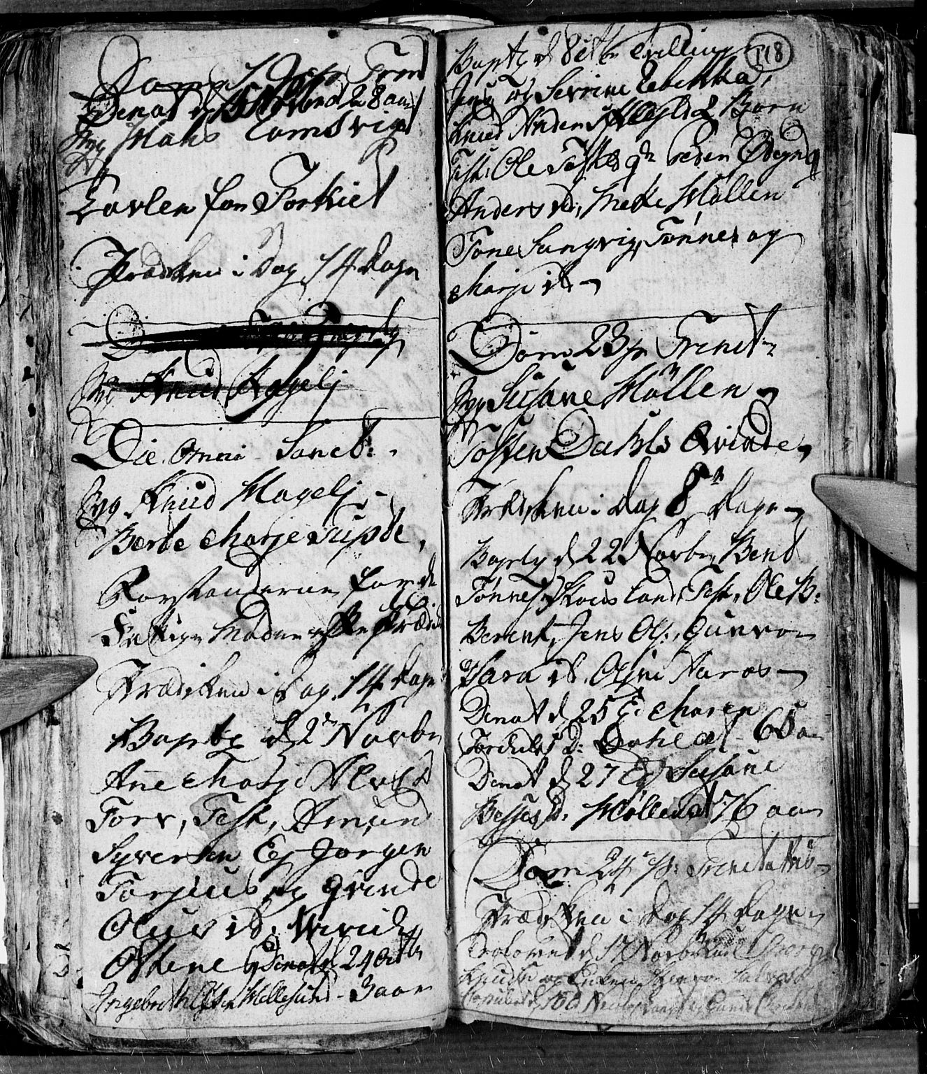 Søgne sokneprestkontor, AV/SAK-1111-0037/F/Fb/Fbb/L0001: Parish register (copy) no. B 1, 1779-1802, p. 118