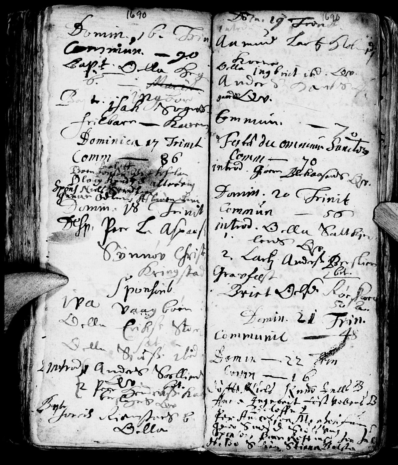 Ministerialprotokoller, klokkerbøker og fødselsregistre - Møre og Romsdal, AV/SAT-A-1454/586/L0976: Parish register (official) no. 586A02, 1664-1702